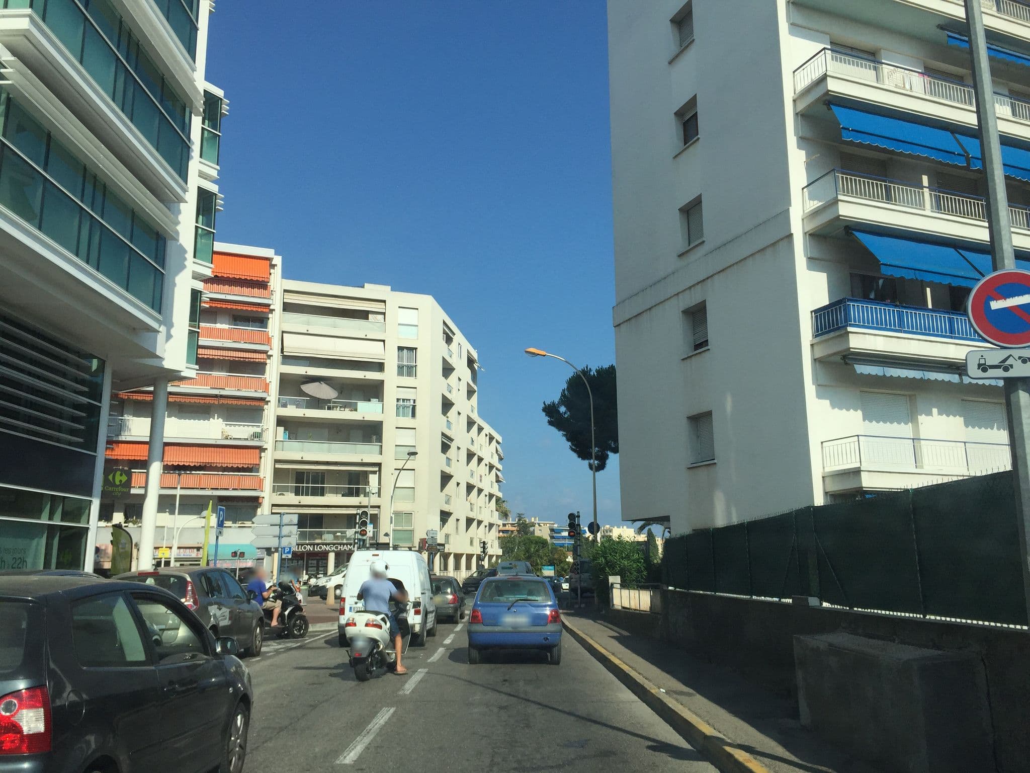 Street view near Studio Villa Emilie, Cagnes-sur-Mer — © jesolem (CC BY-SA · Mapillary)