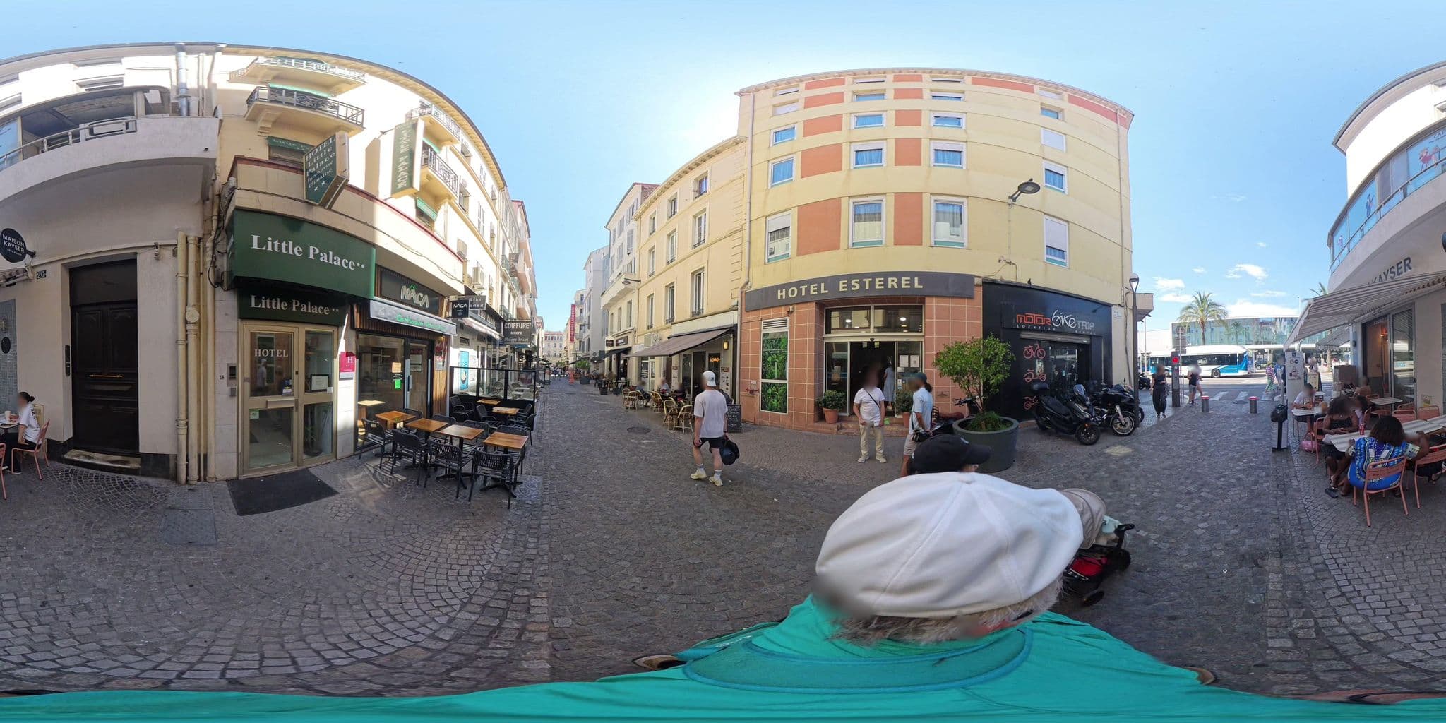 Street view near Hôtel Best Western, Cannes — © graharg (CC BY-SA · Mapillary)