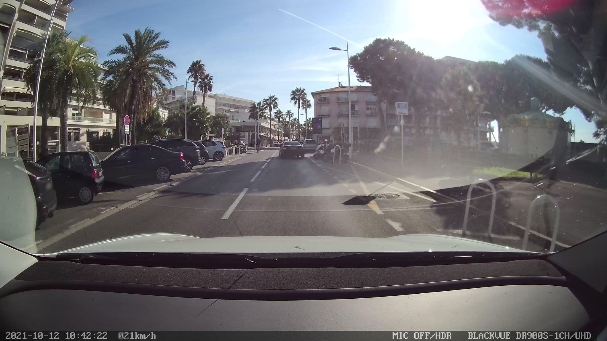 Street view near Center Bay Luxueux appartement avec vue mer 6 eme etage, Juan-les-Pins — © till (CC BY-SA · Mapillary)