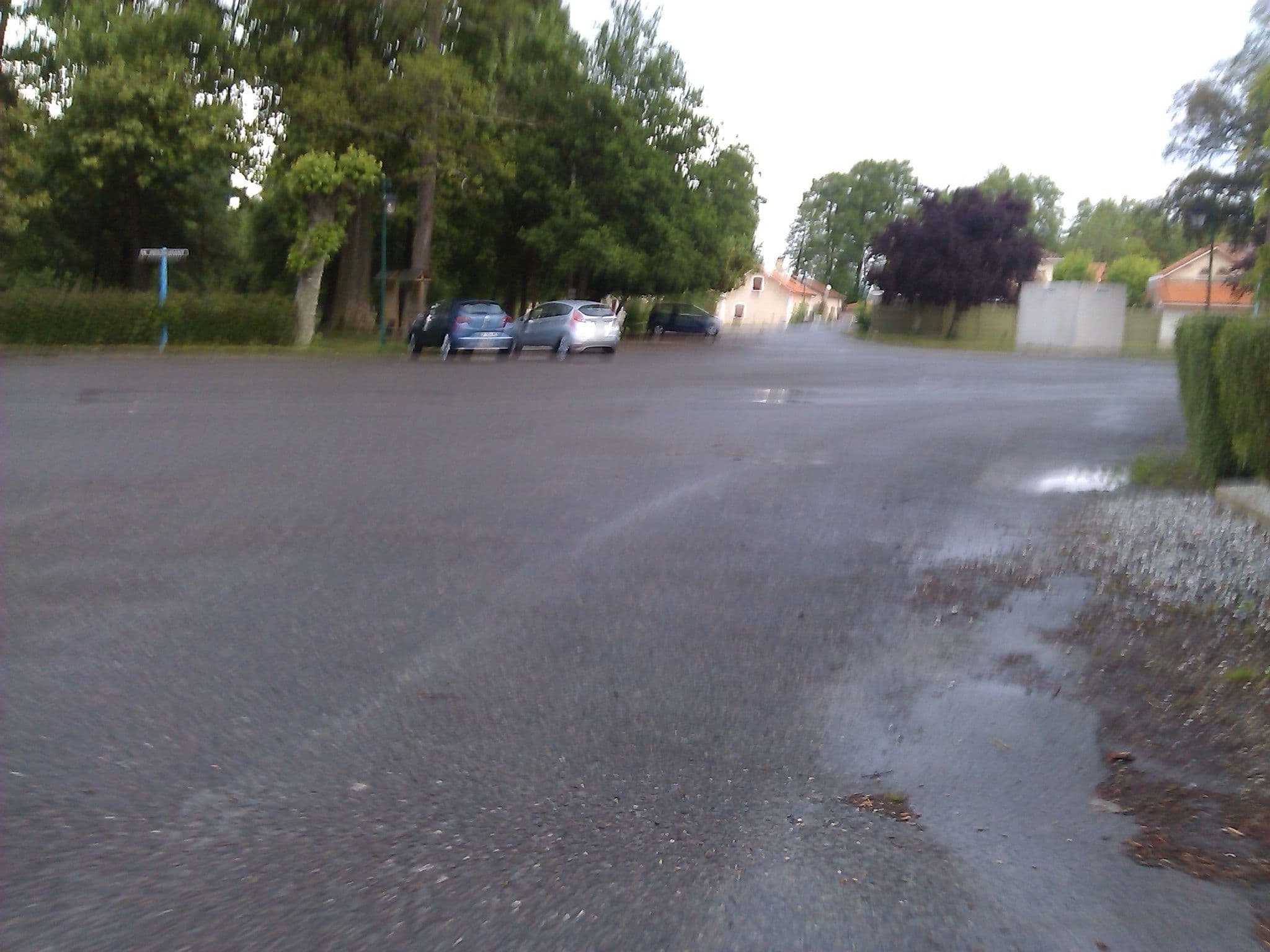 Street view near L'Auberge de la Pointe, Soustons — © changchun1 (CC BY-SA · Mapillary)