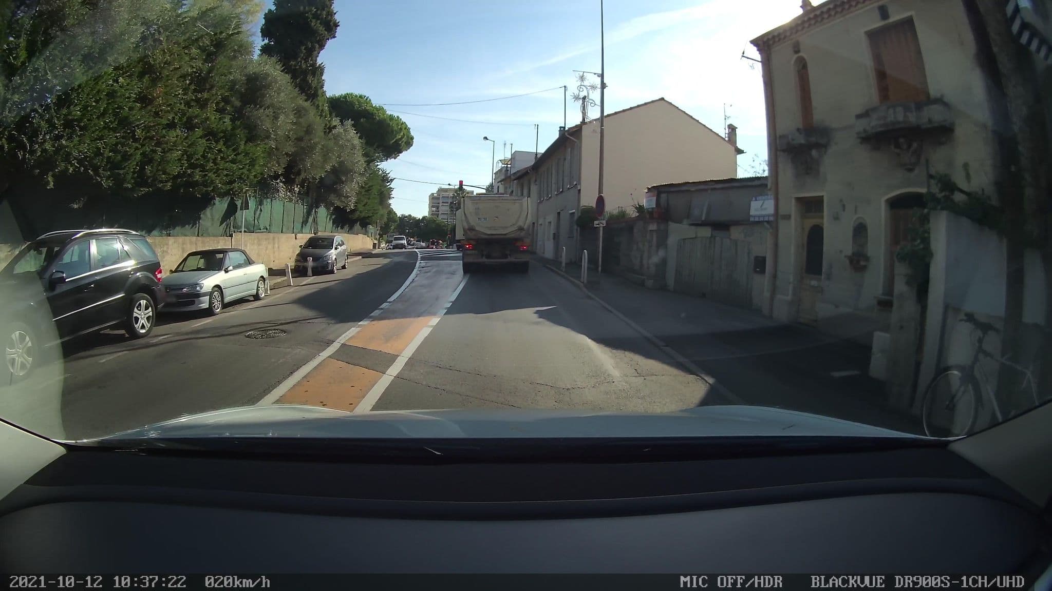 Street view near Hôtel du Nord, Juan-les-Pins — © till (CC BY-SA · Mapillary)