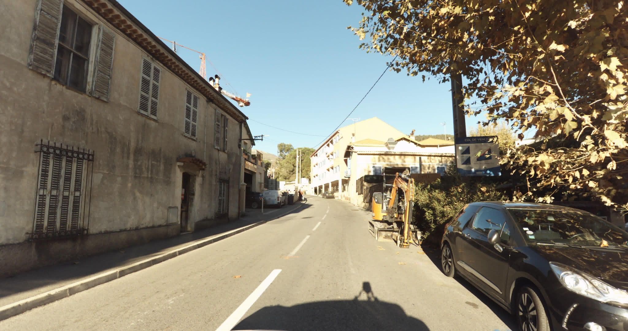 Street view near La Roseraie, Vence — © sogefi (CC BY-SA · Mapillary)