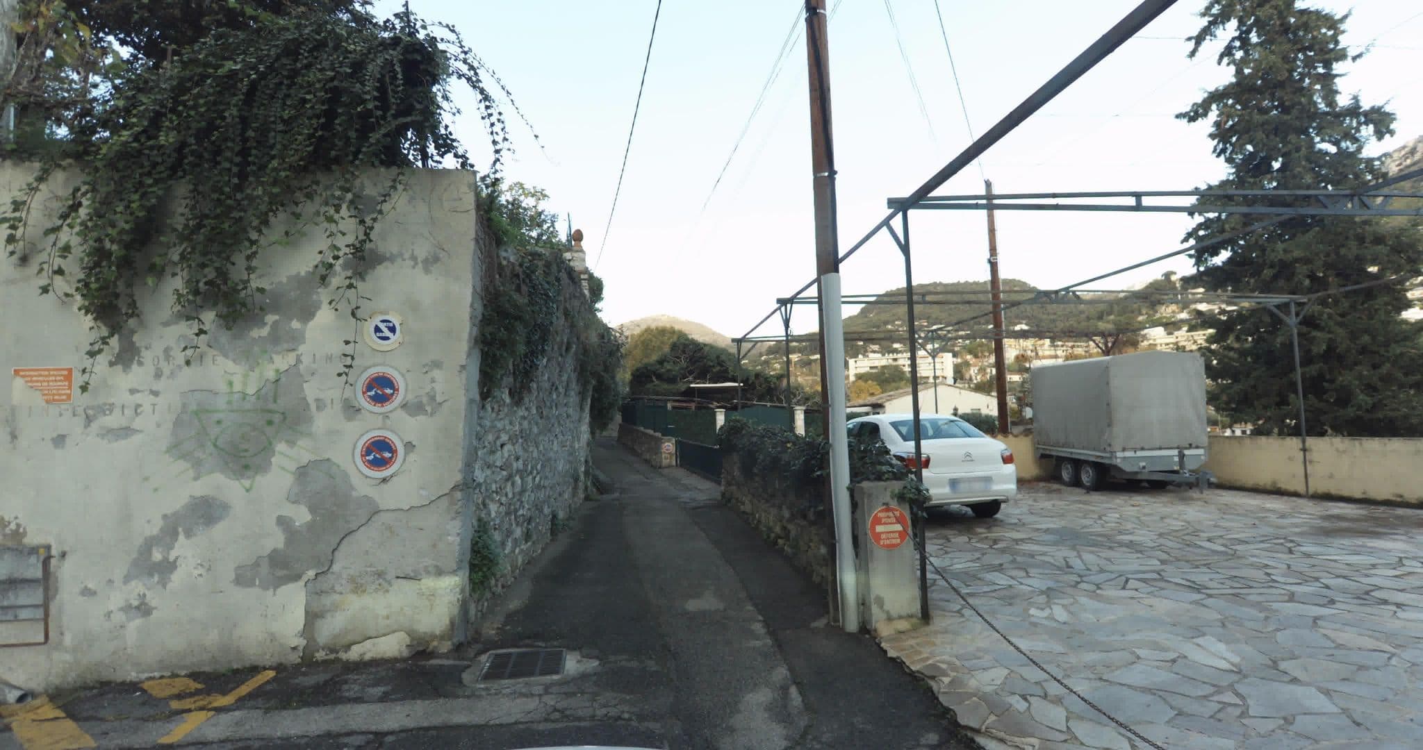 Street view near Ferienwohnung Nuages, Vence — © sogefi (CC BY-SA · Mapillary)