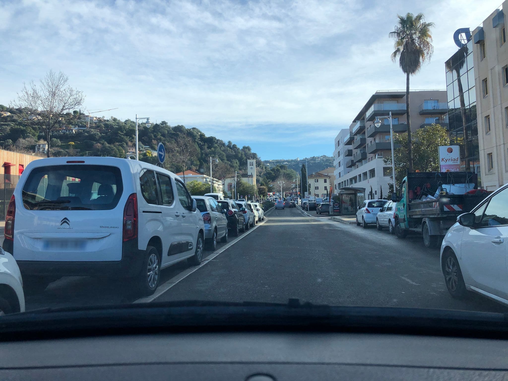 Street view near Kyriad Nice - Stade, Plaine du Var — © nonogeo (CC BY-SA · Mapillary)