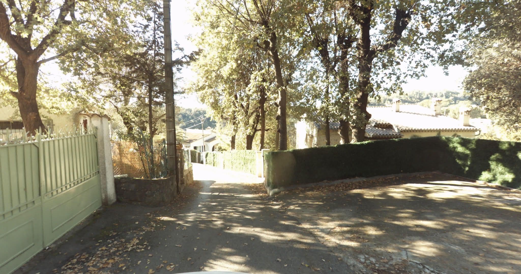 Street view near Chambres d'hôtes Nuits d'Azur, Vence — © sogefi (CC BY-SA · Mapillary)