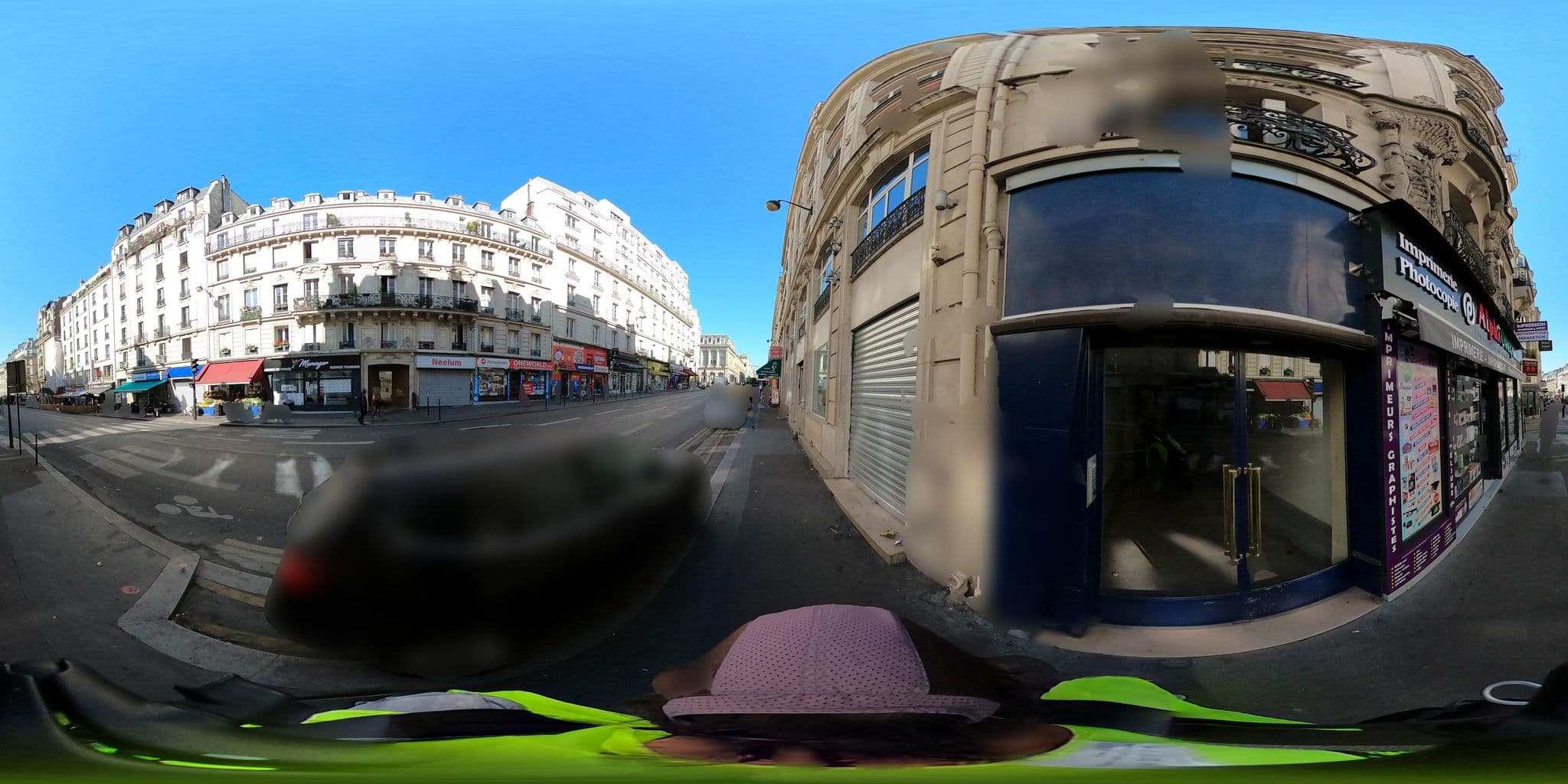Street view near Hôtel Appia, Paris 10e Arrondissement — © cartocite (CC BY-SA · Mapillary)