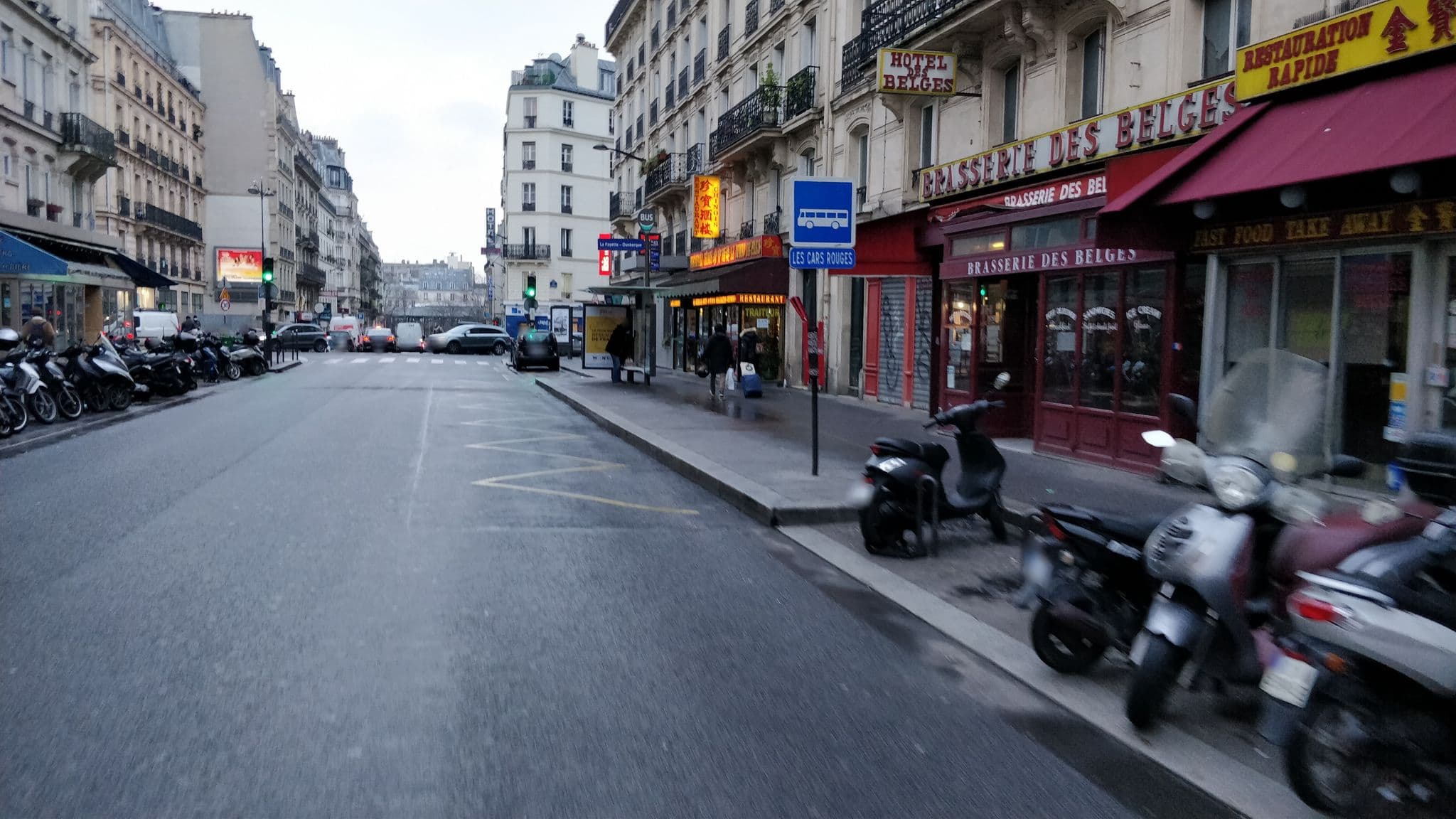 Street view near Hôtel des Belges, Saint-Vincent de Paul — © overflorian (CC BY-SA · Mapillary)