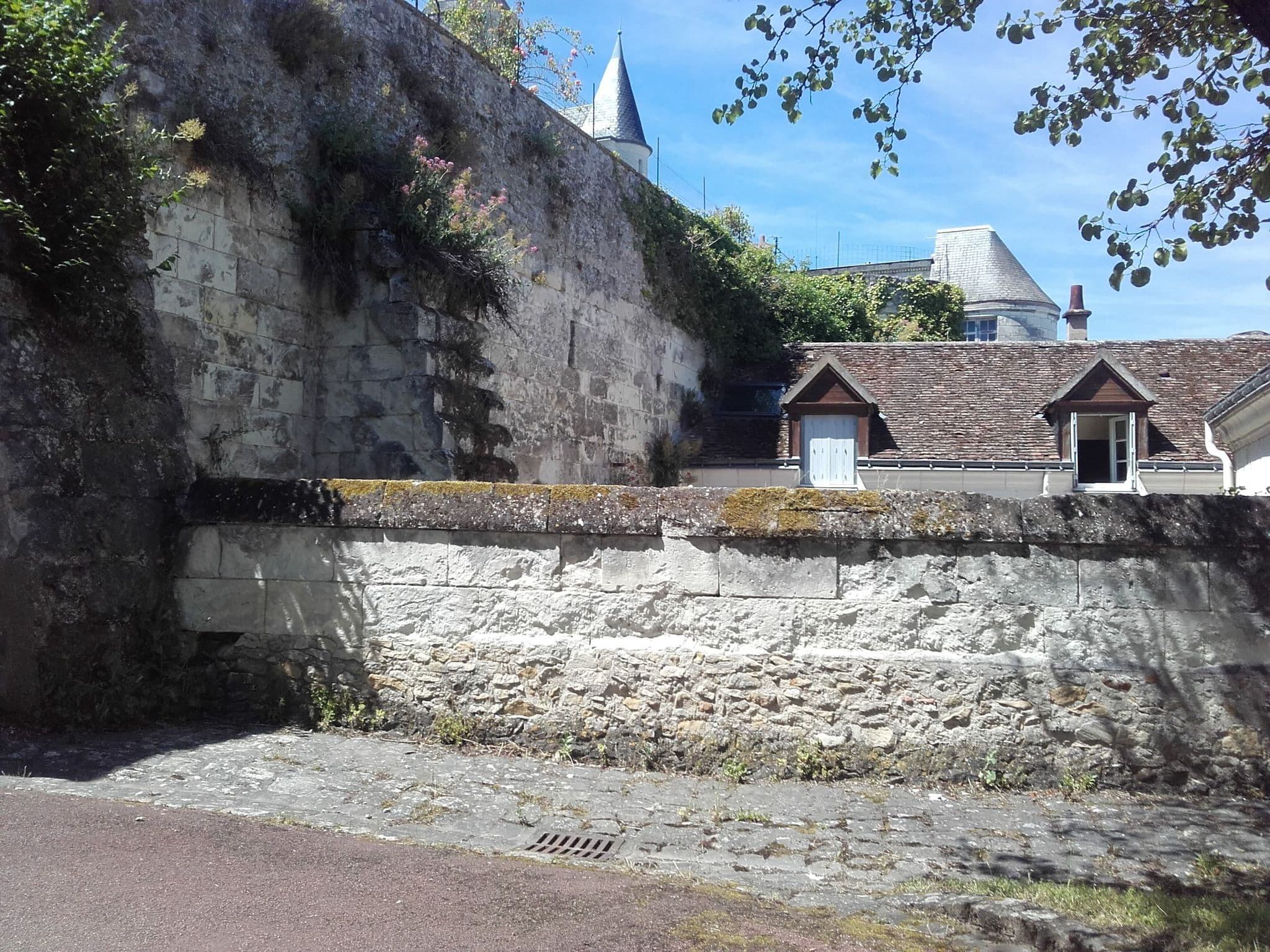 Street view near La Maison de l'Argentier du Roy, Loches — © cyrille37 (CC BY-SA · Mapillary)