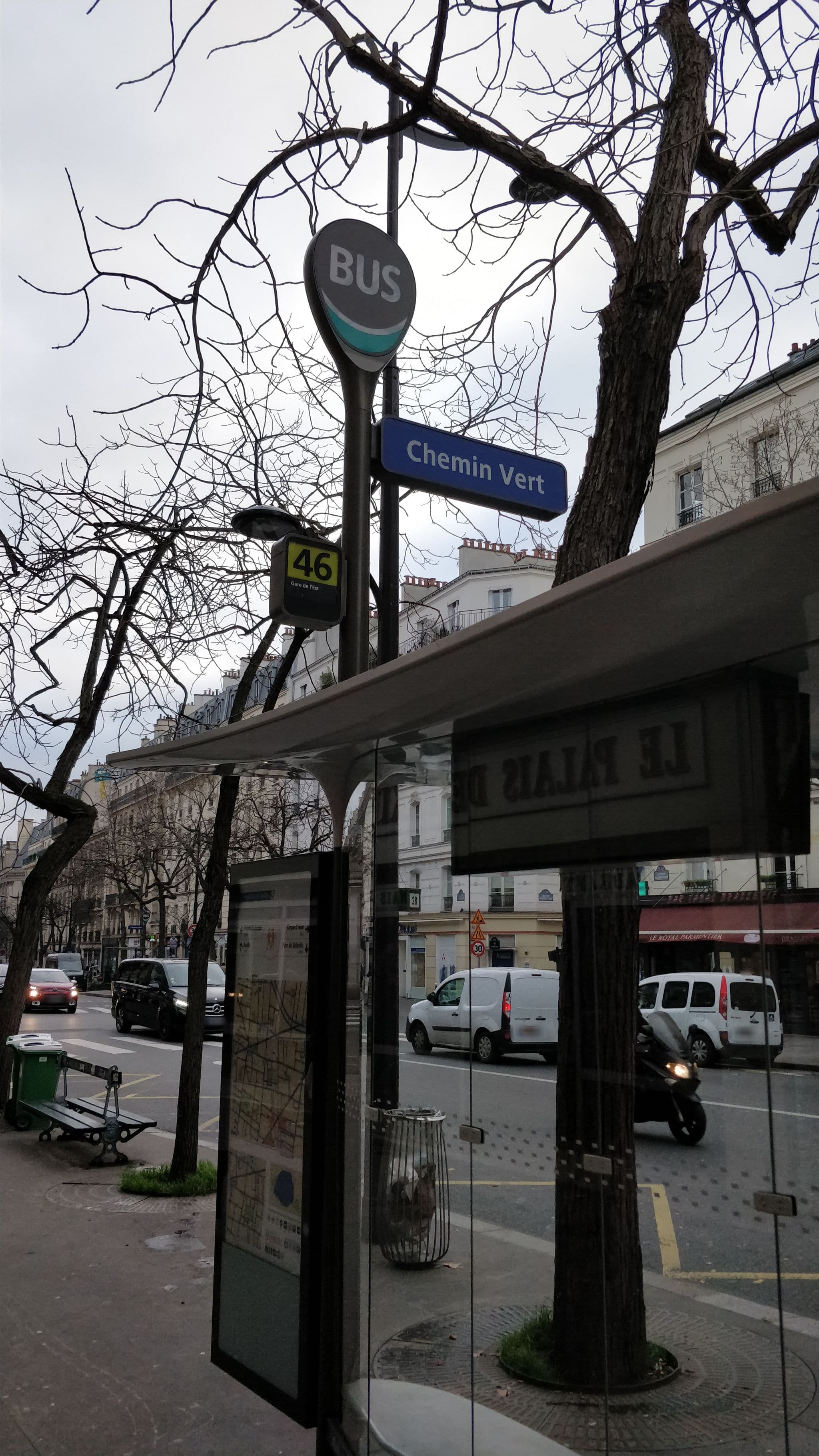 Street view near Acacia, Saint-Ambroise — © overflorian (CC BY-SA · Mapillary)