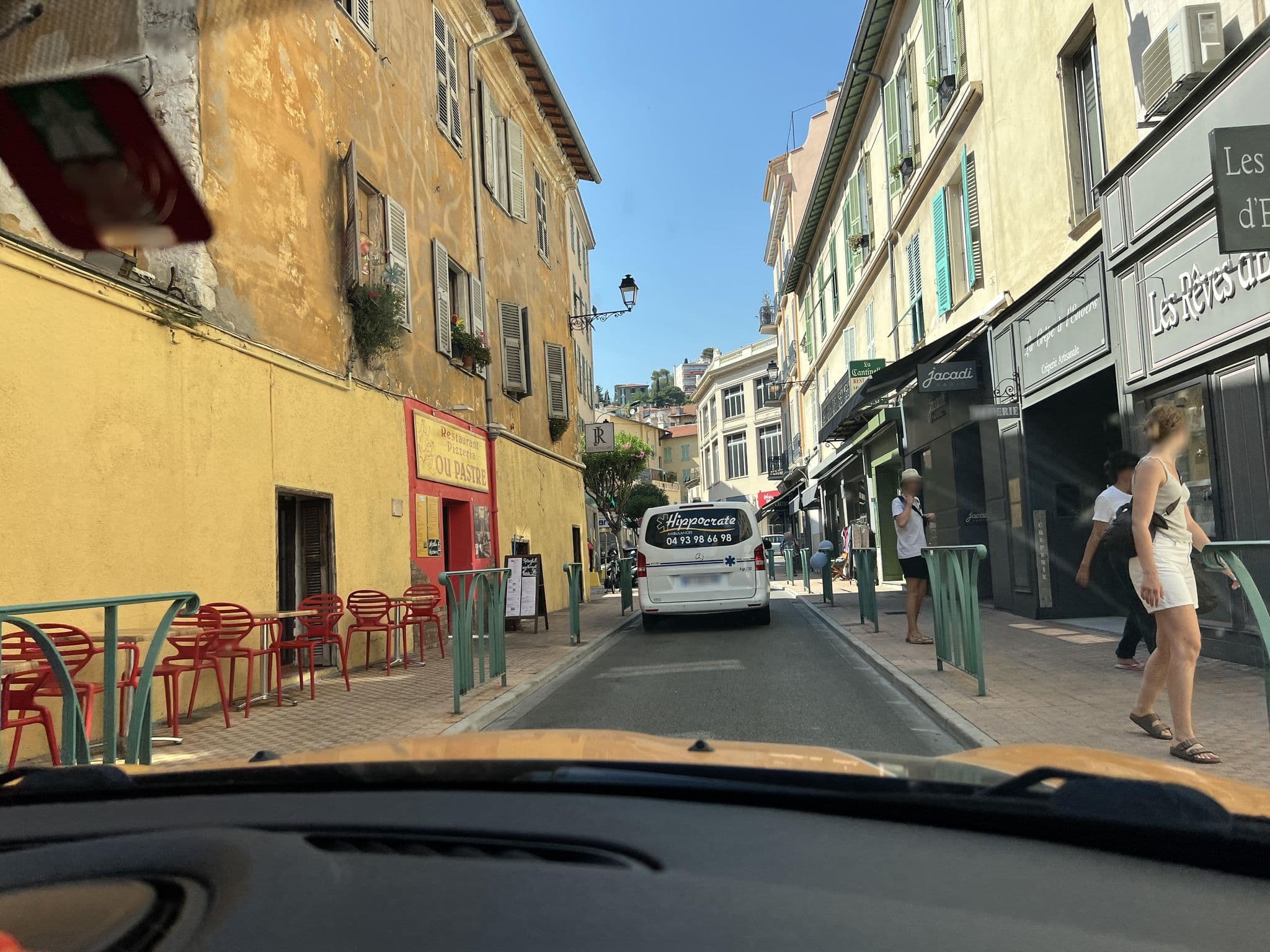 Street view near Studio Mezzanine Rue Pieta, Menton — © memorylost (CC BY-SA · Mapillary)