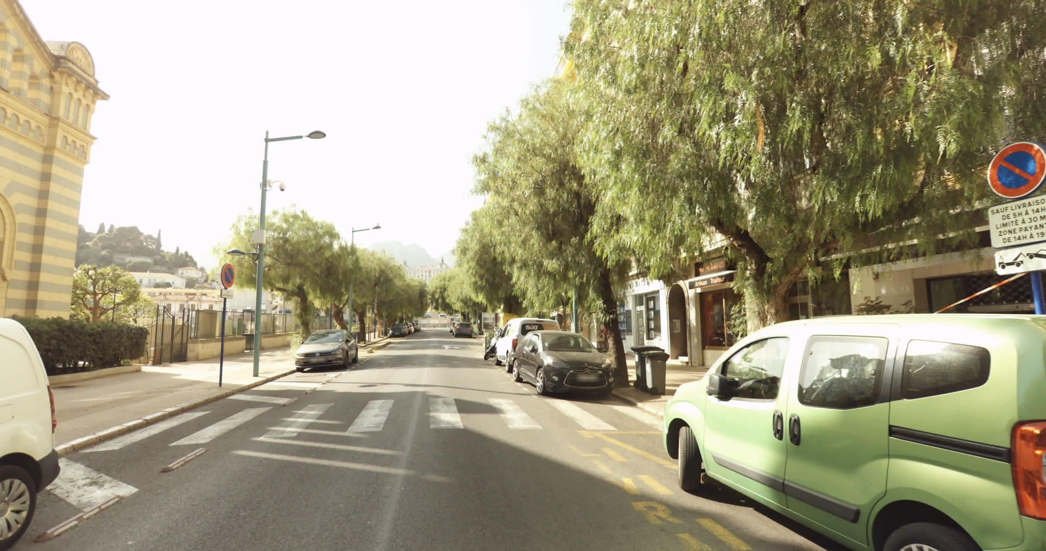 Street view near Hotel Moderne Menton, Menton — © sogefi (CC BY-SA · Mapillary)