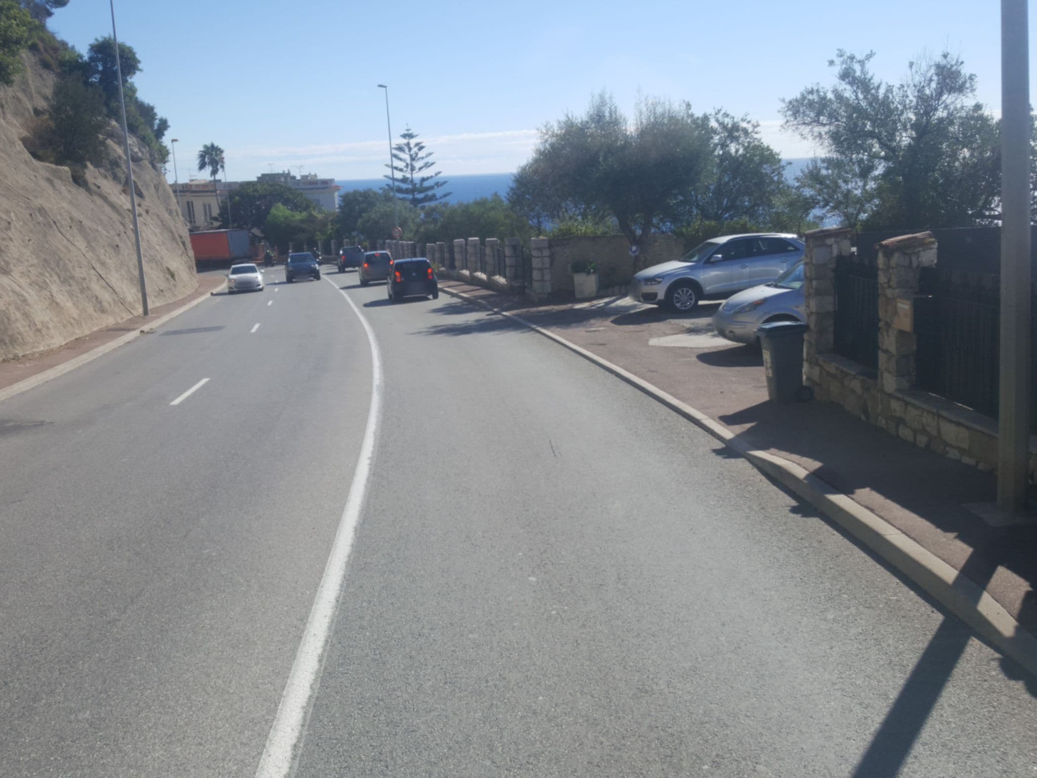 Street view near Villa Azur Cap d'Ail, Cap-d'Ail — © klimakas (CC BY-SA · Mapillary)