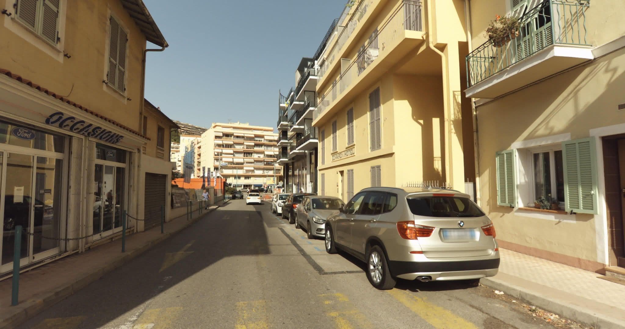 Street view near hotel calendal, Menton — © sogefi (CC BY-SA · Mapillary)