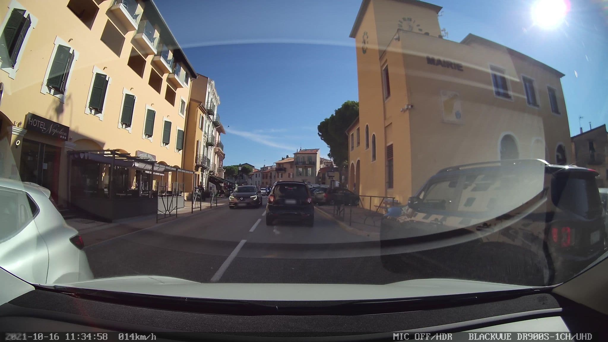 Street view near Hôtel Restaurant Napoleon, La Turbie — © till (CC BY-SA · Mapillary)