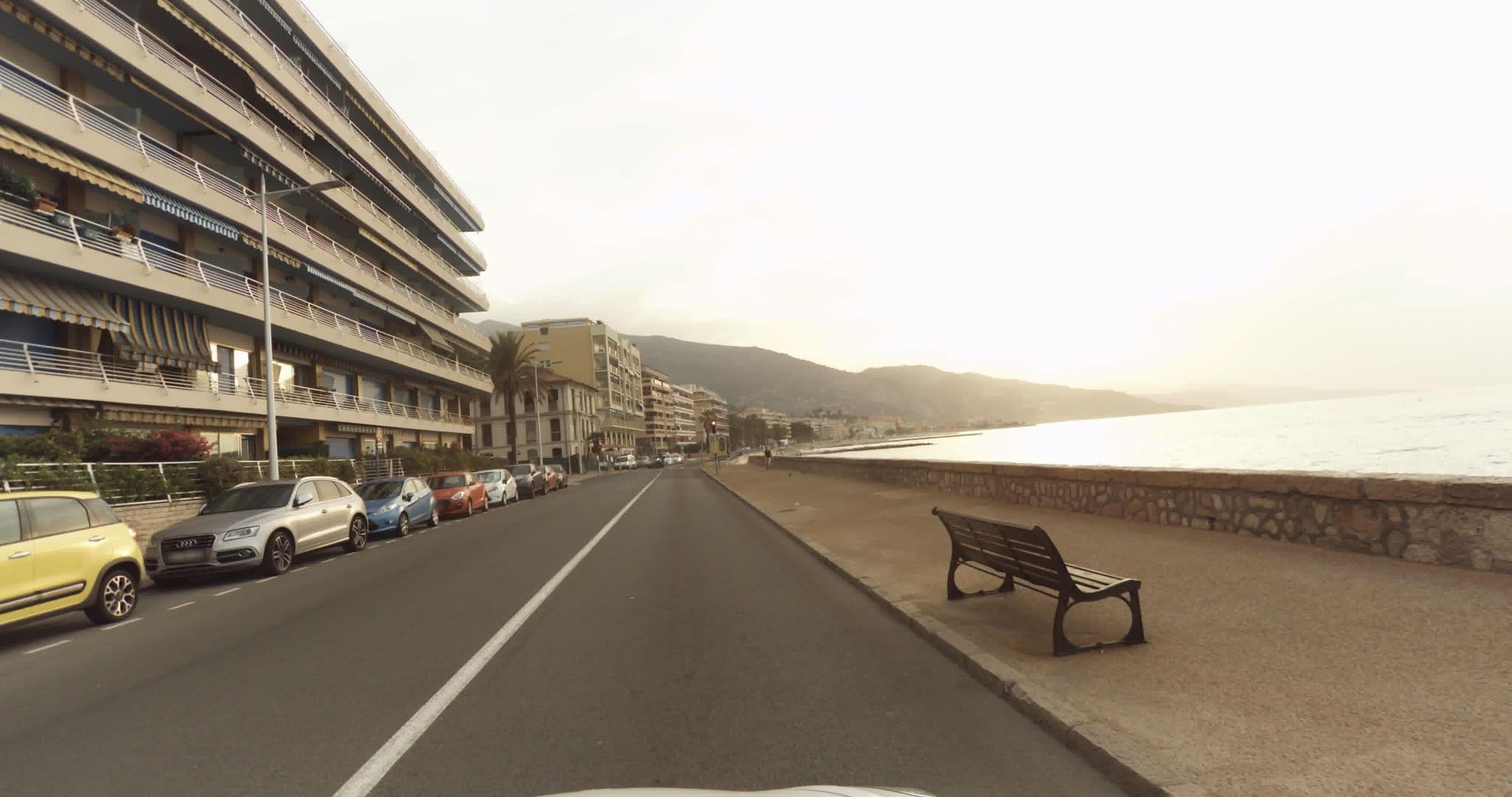 Street view near Flat Rossi, Roquebrune-Cap-Martin — © sogefi (CC BY-SA · Mapillary)