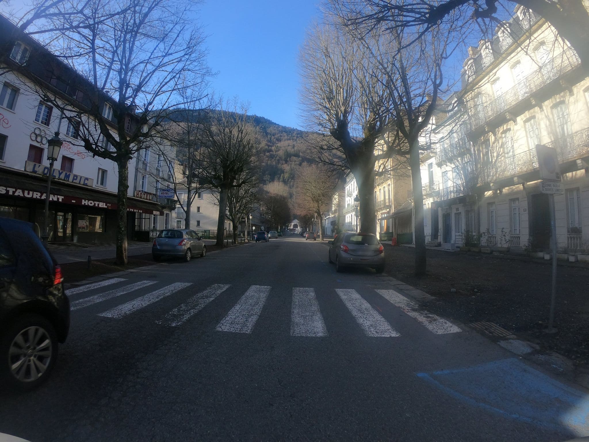Street view near Hôtel L'Olympic, Bagnères-de-Luchon — © joostjakob (CC BY-SA · Mapillary)