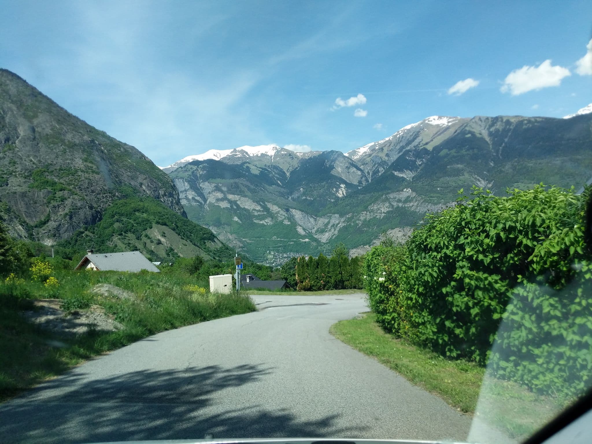 Street view near La Maison Jaune, Saint-Jean-de-Maurienne — © alexmodesto73 (CC BY-SA · Mapillary)