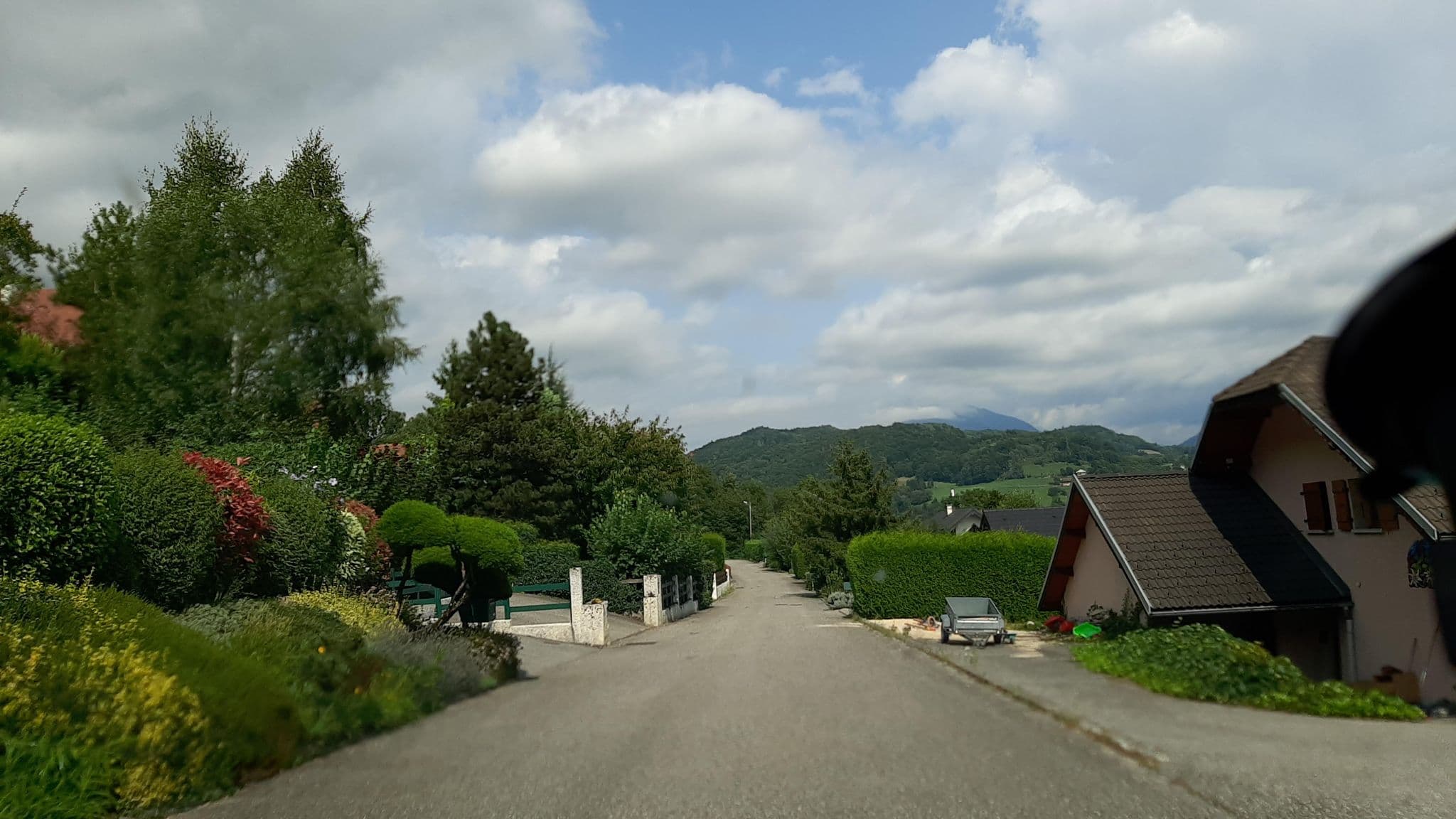 Street view near Gîte de la Belle Étoile, Mercury — © alexmodesto732 (CC BY-SA · Mapillary)