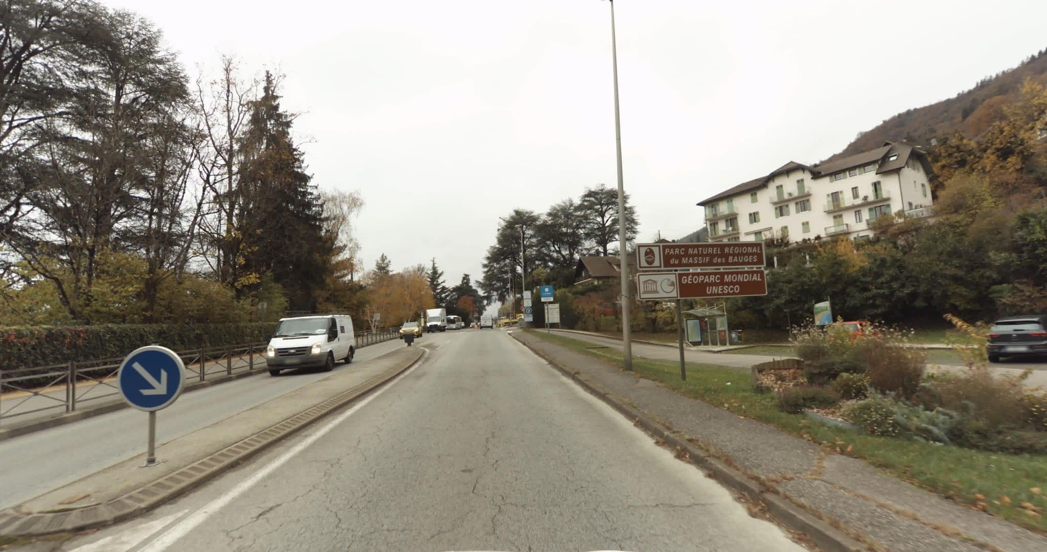 Street view near La Verrière du Lac, Sevrier — © sogefi (CC BY-SA · Mapillary)