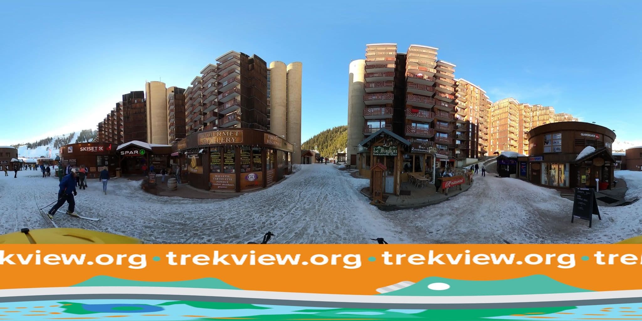 Street view near Smitten By Snow Limited, Belle-Plagne — © trekviewed (CC BY-SA · Mapillary)