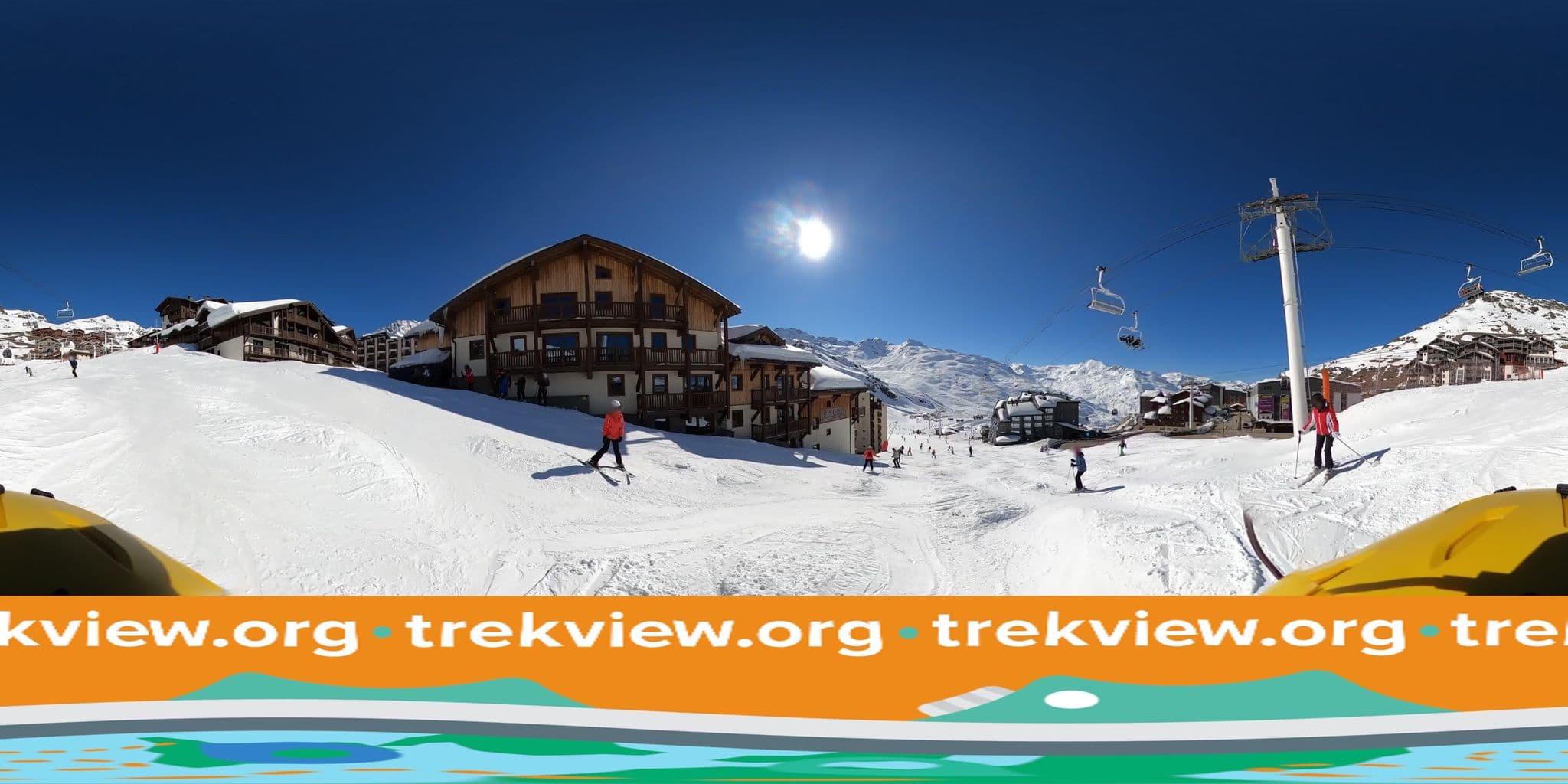 Street view near Résidence Montana Premier, Val Thorens — © trekviewed (CC BY-SA · Mapillary)