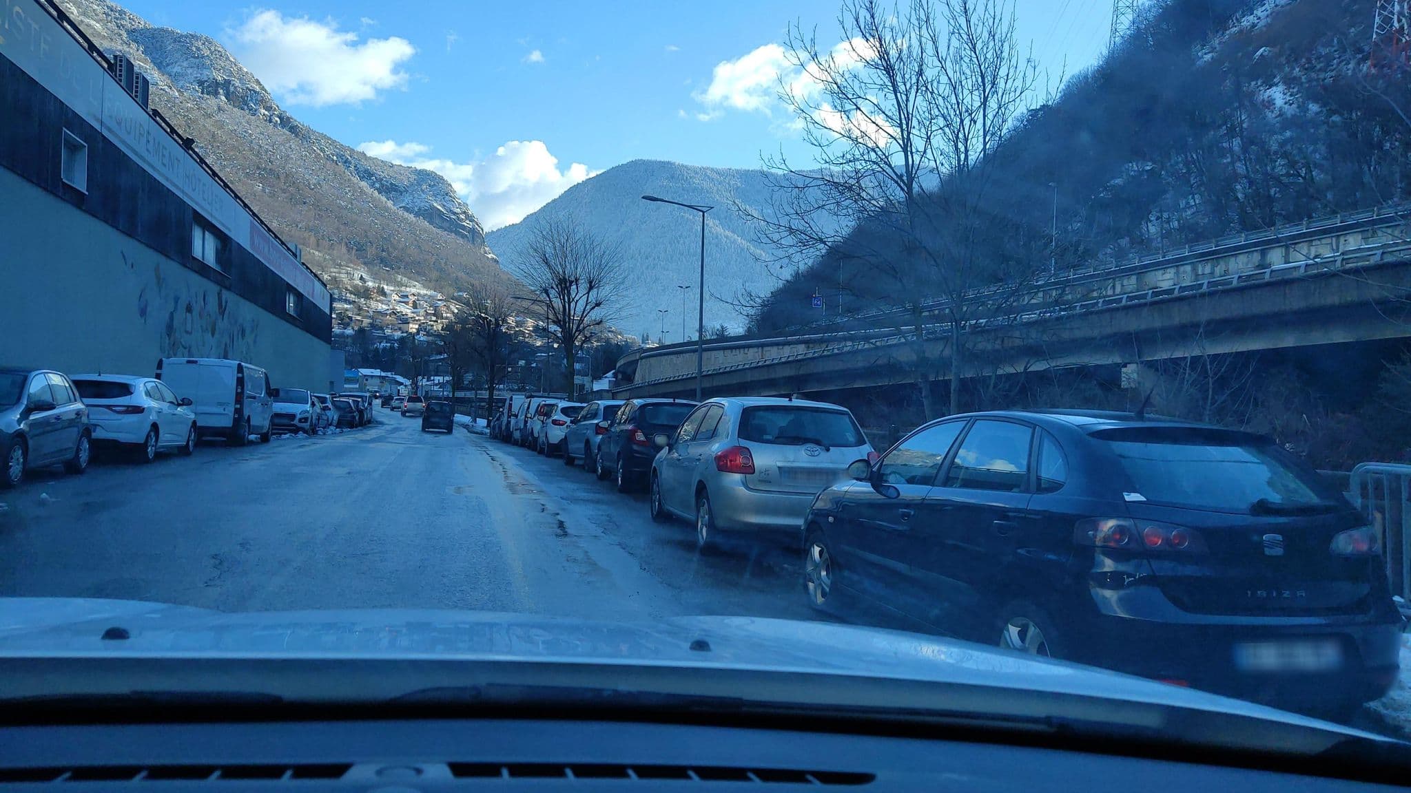 Street view near Bos Equipement Hotelier, Moûtiers — © MatthieuF4FNE (CC BY-SA · Mapillary)
