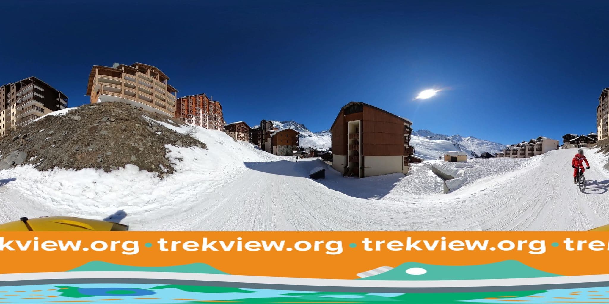 Street view near Appartement Beausoleil, Val Thorens — © trekviewed (CC BY-SA · Mapillary)