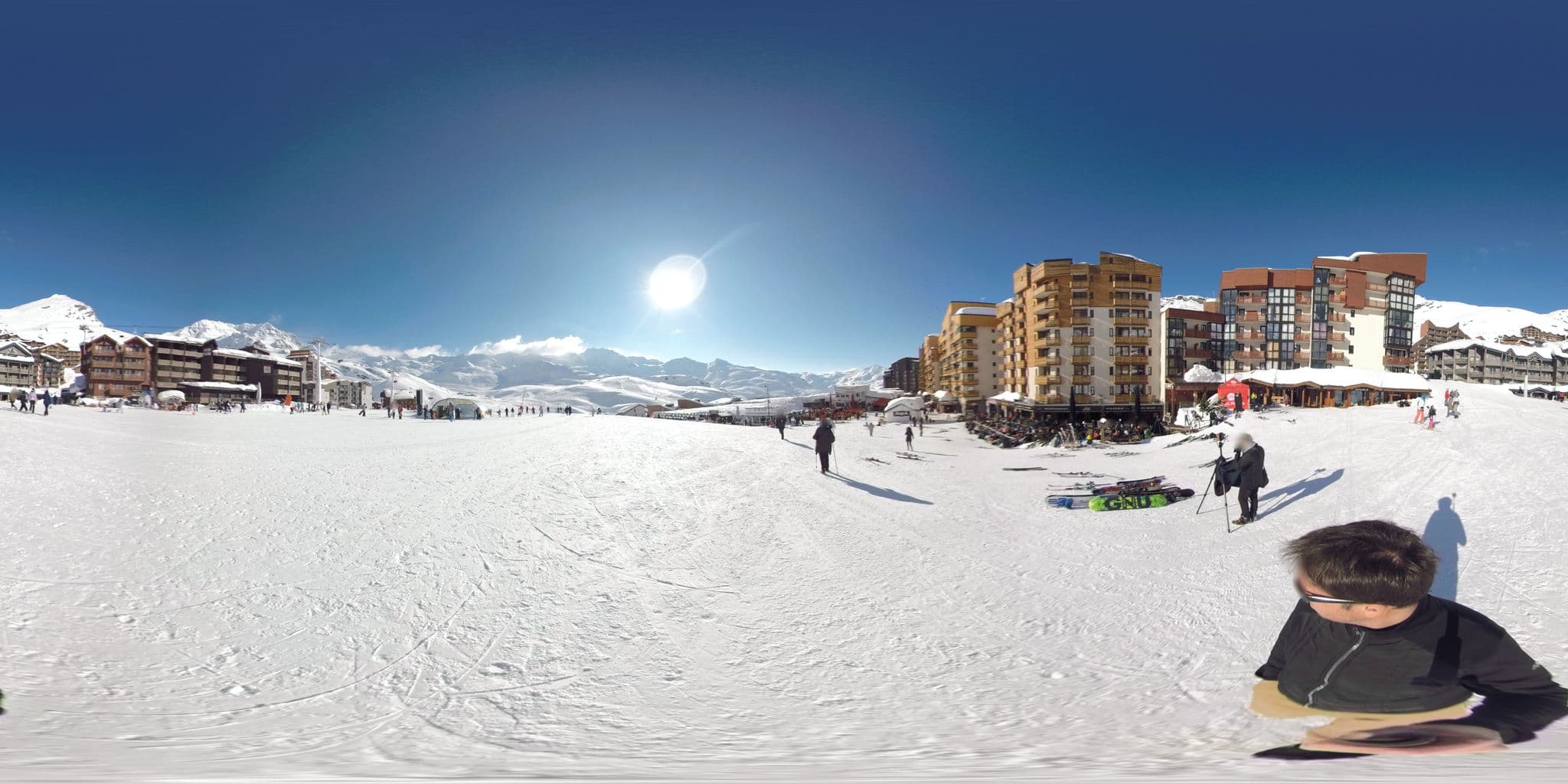 Street view near Résidence & Spa le Machu Pichu Nazca, Val Thorens — © valthorens (CC BY-SA · Mapillary)
