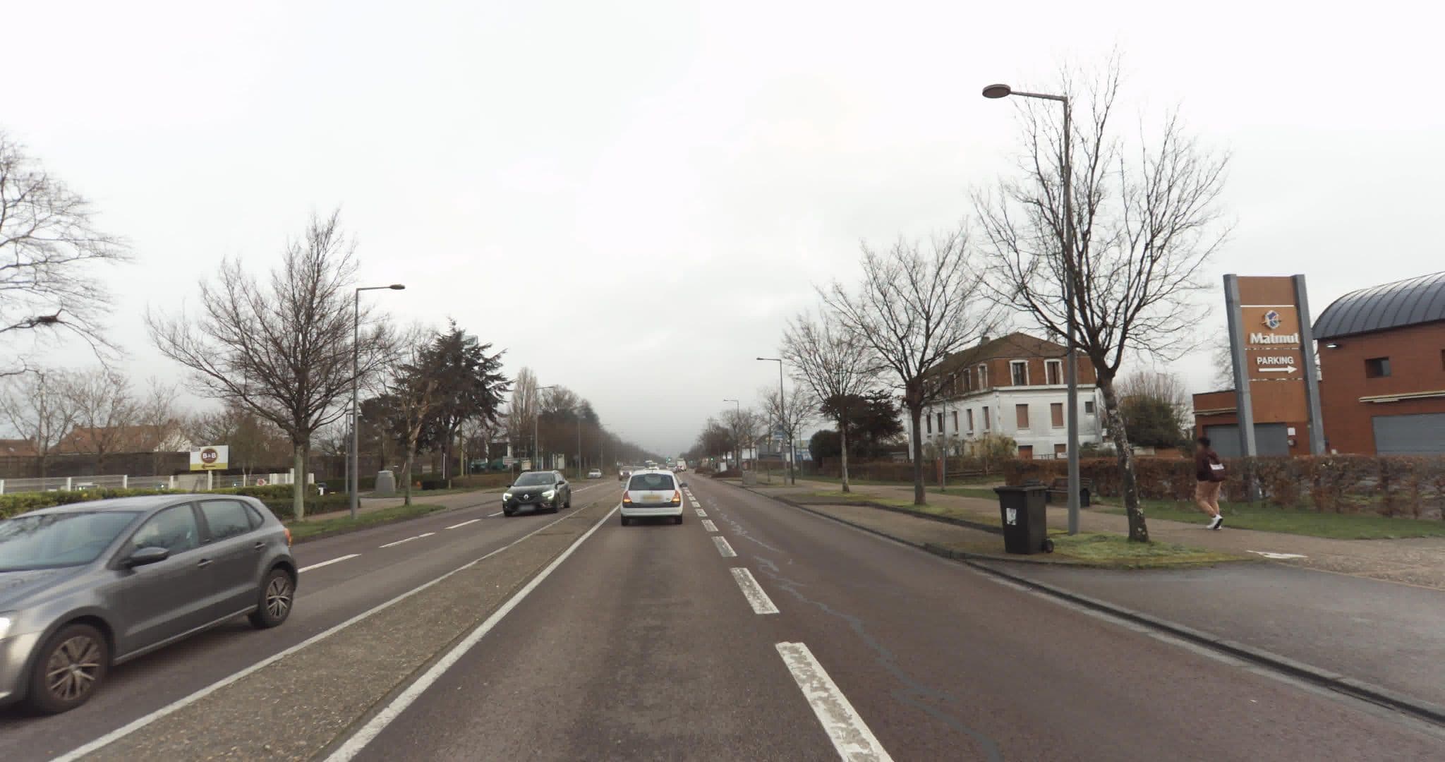 Street view near B&B Hôtels, Le Grand-Quevilly — © sogefi (CC BY-SA · Mapillary)