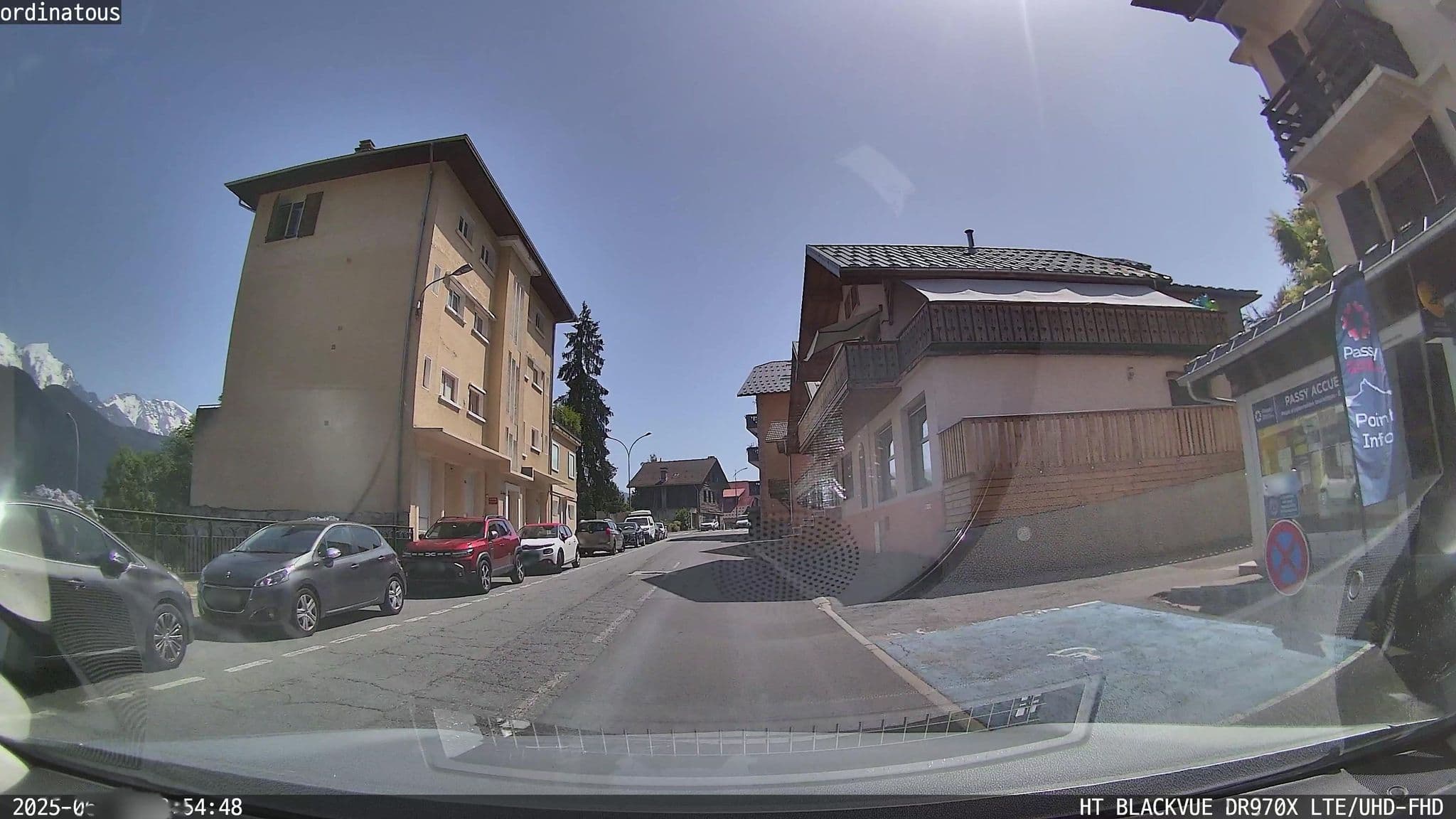 Street view near LES EDELWEISS MONT-BLANC B&B, Passy — © ordinatous (CC BY-SA · Mapillary)