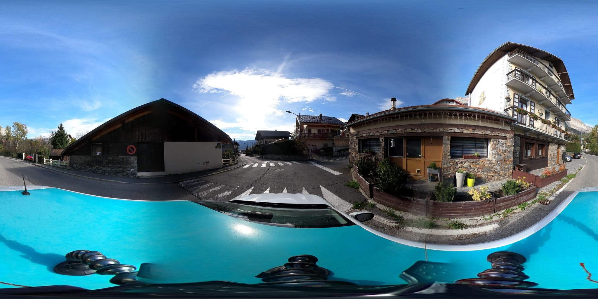 Street view near Gite la Chouette, Passy — © arteragence (CC BY-SA · Mapillary)