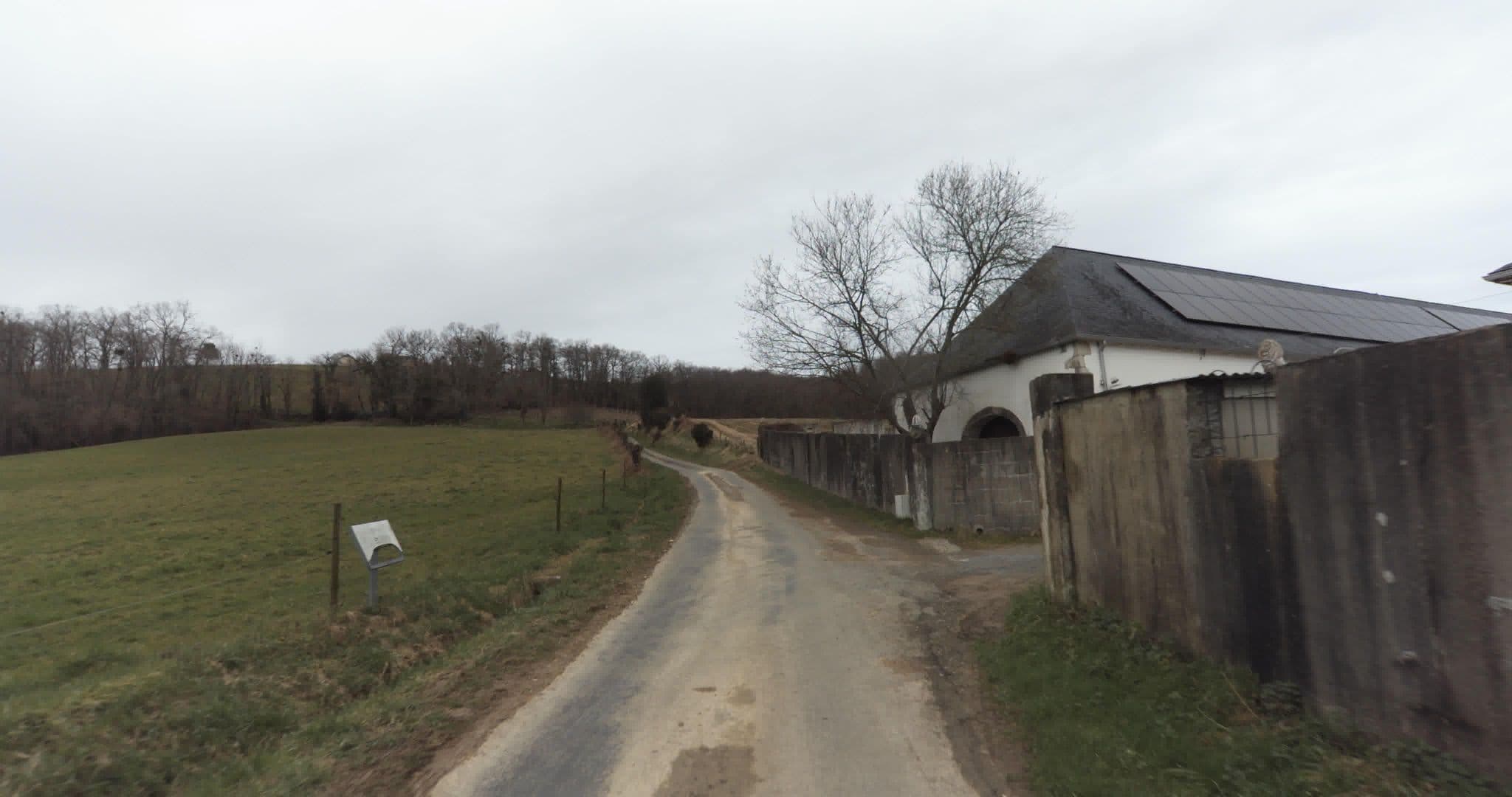 Street view near Château Roquehort, Monein — © sogefi (CC BY-SA · Mapillary)