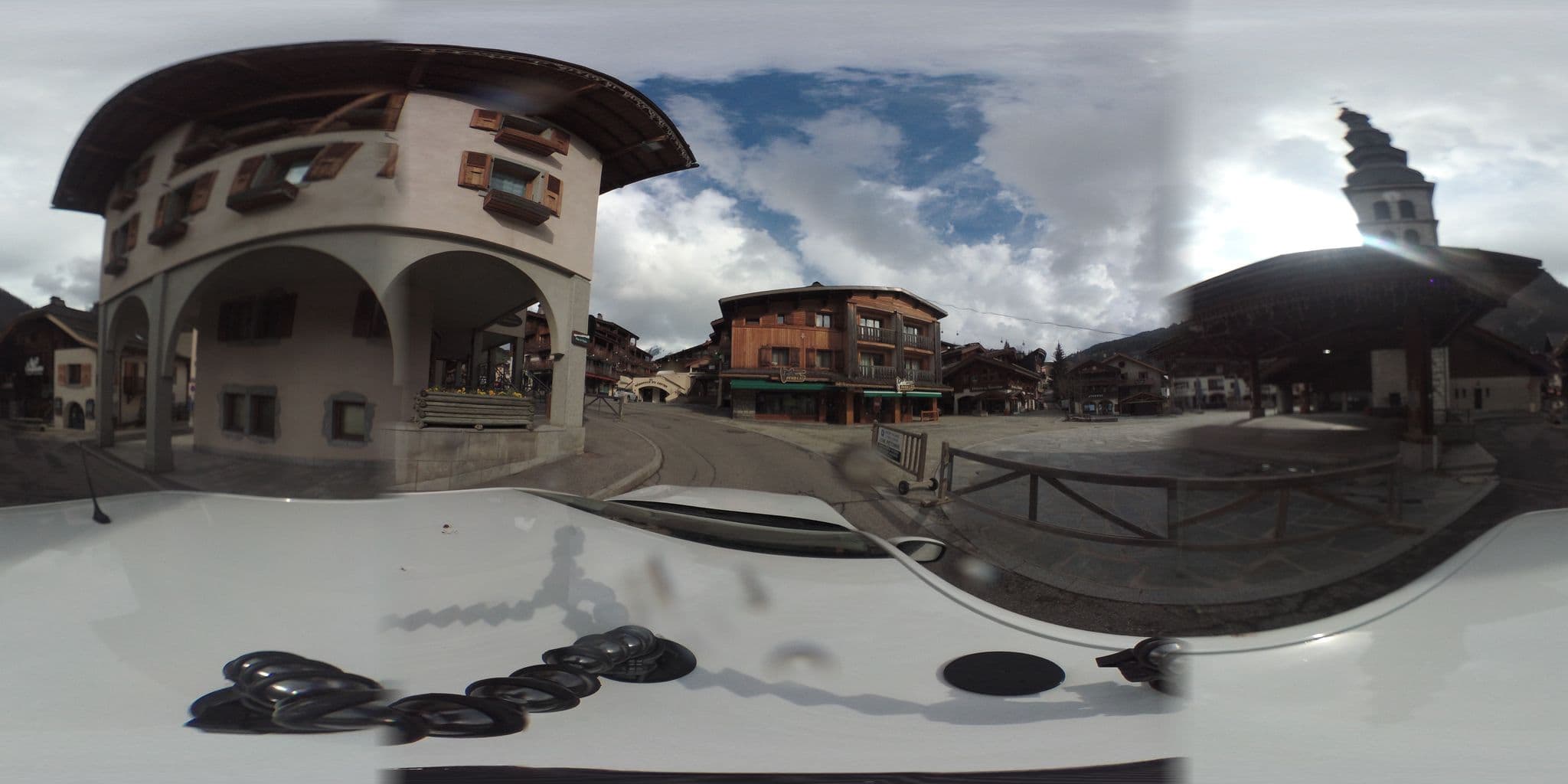 Street view near Hôtel Beauregard, La Clusaz — © arteragence (CC BY-SA · Mapillary)