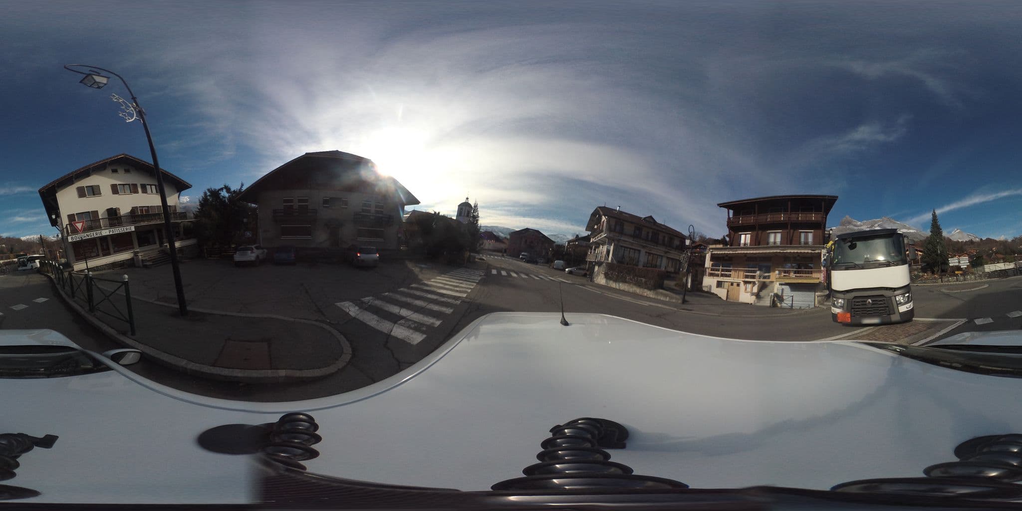 Street view near Résidence du Coteau, Passy — © arteragence (CC BY-SA · Mapillary)