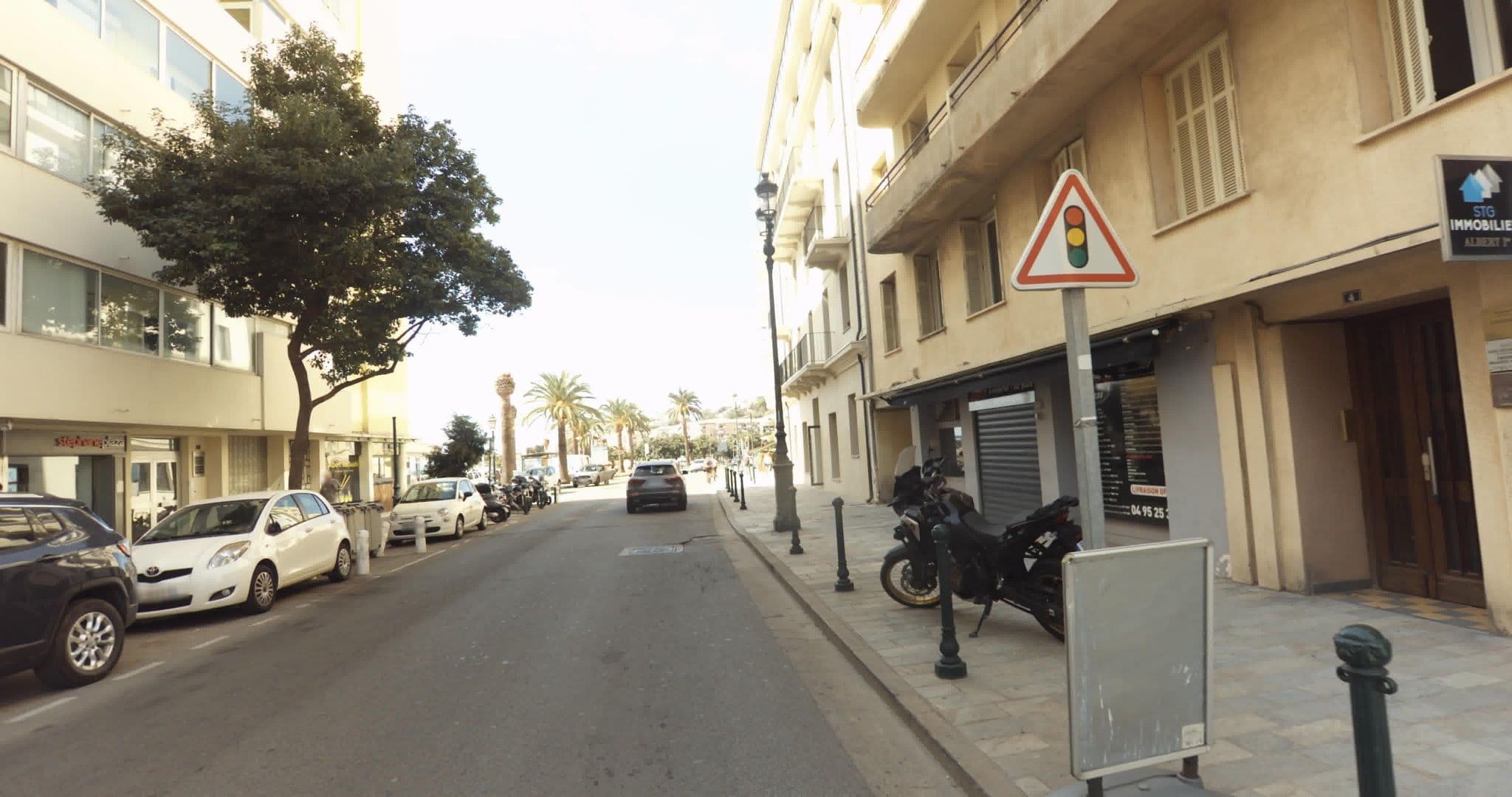 Street view near Hôtel Impérial, Ajaccio — © sogefi (CC BY-SA · Mapillary)