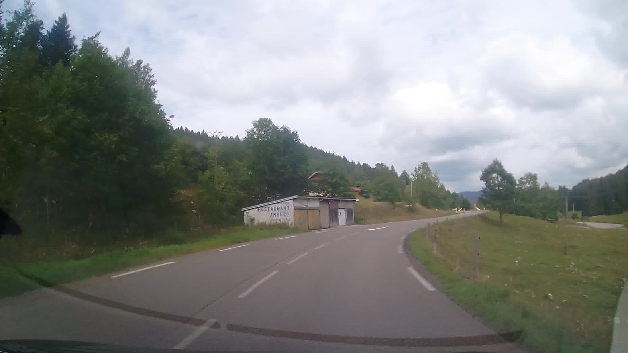 Street view near MOTEL LA BABAUTE, Les Rousses — © trigpoint (CC BY-SA · Mapillary)
