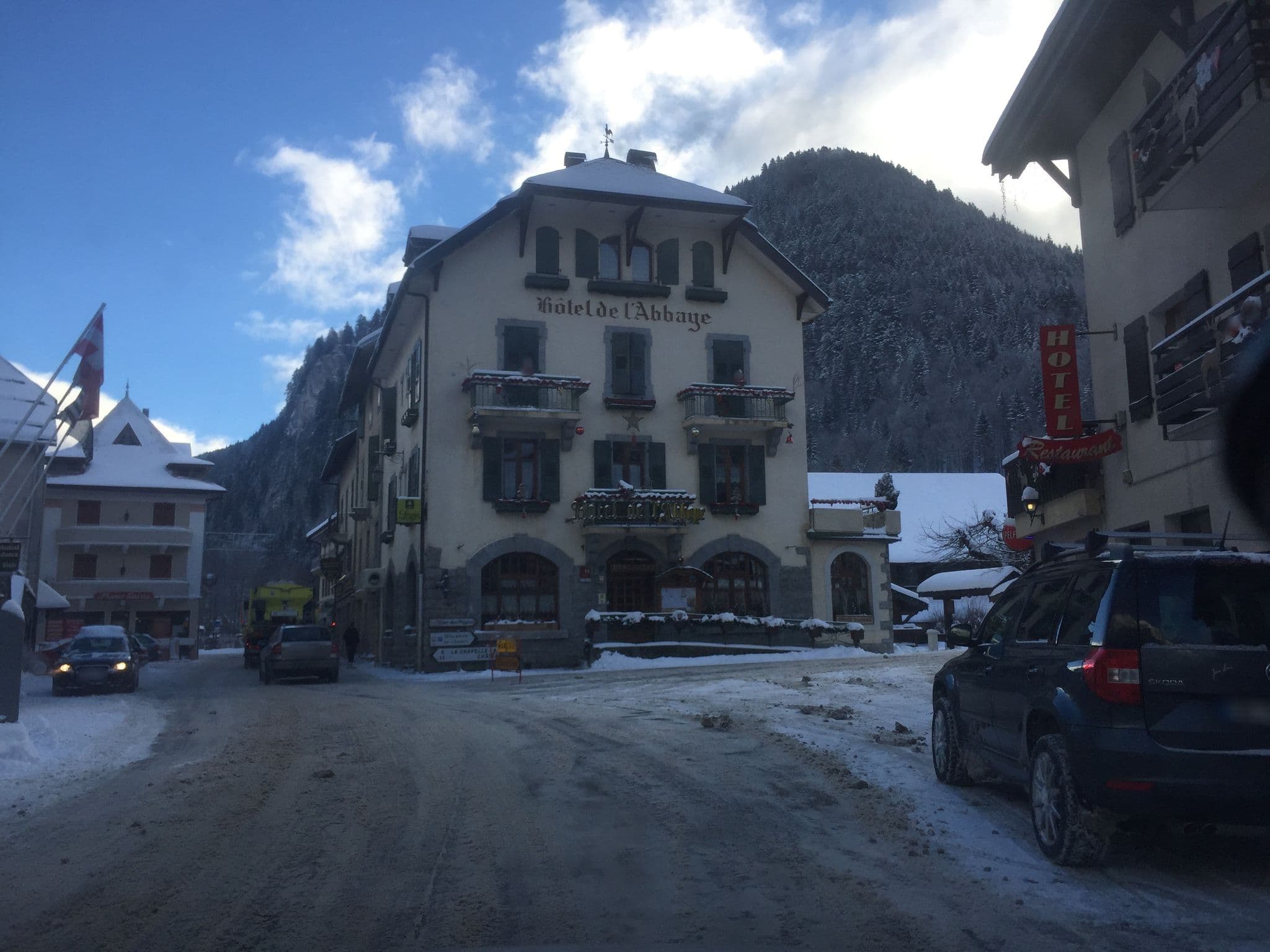 Street view near Hôtel De L'abbaye, Abondance — © pgiraud (CC BY-SA · Mapillary)