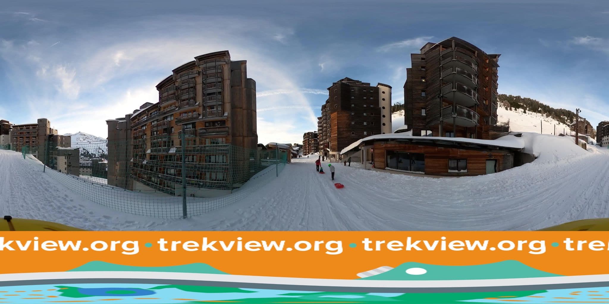 Street view near De Rivanezen, Morzine — © trekviewed (CC BY-SA · Mapillary)