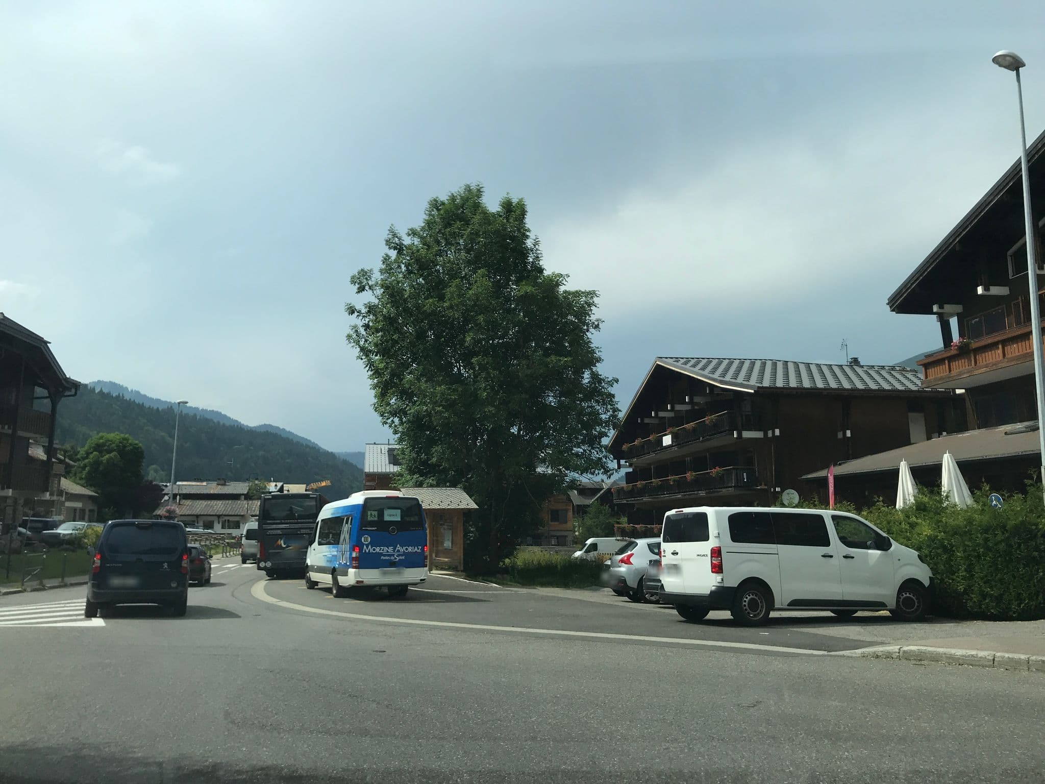 Street view near Hôtel Renouveau Florimontane, Morzine — © pgiraud (CC BY-SA · Mapillary)