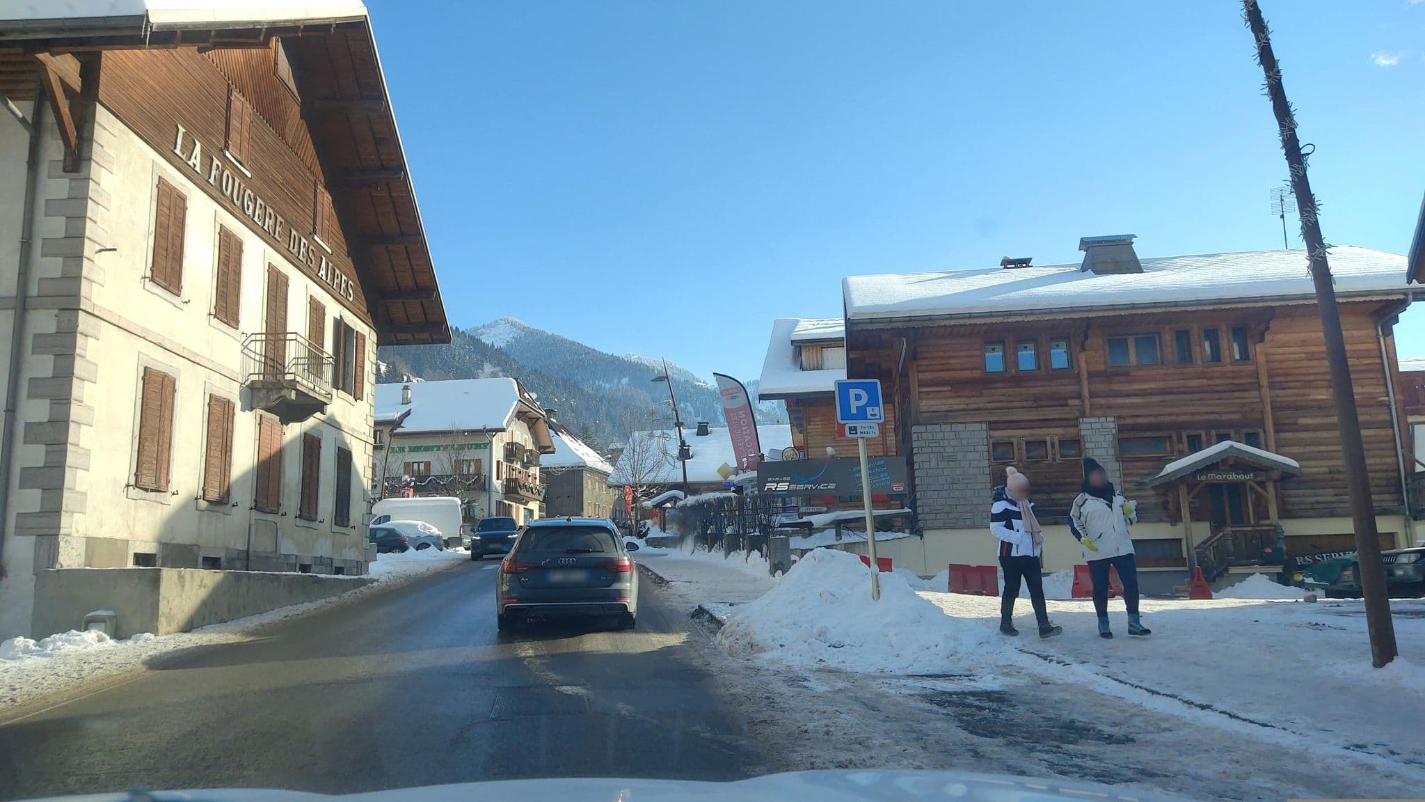 Street view near Chambres d'hôtes l'Escalade, Abondance — © MatthieuF4FNE (CC BY-SA · Mapillary)