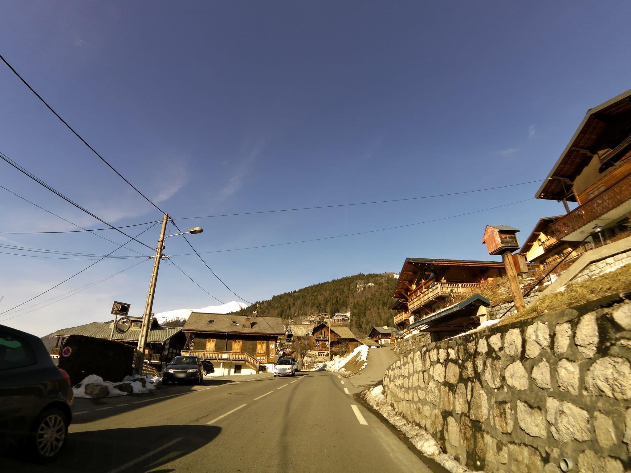 Street view near Chalet Chez Poupettes, Morzine — © legrandblond (CC BY-SA · Mapillary)