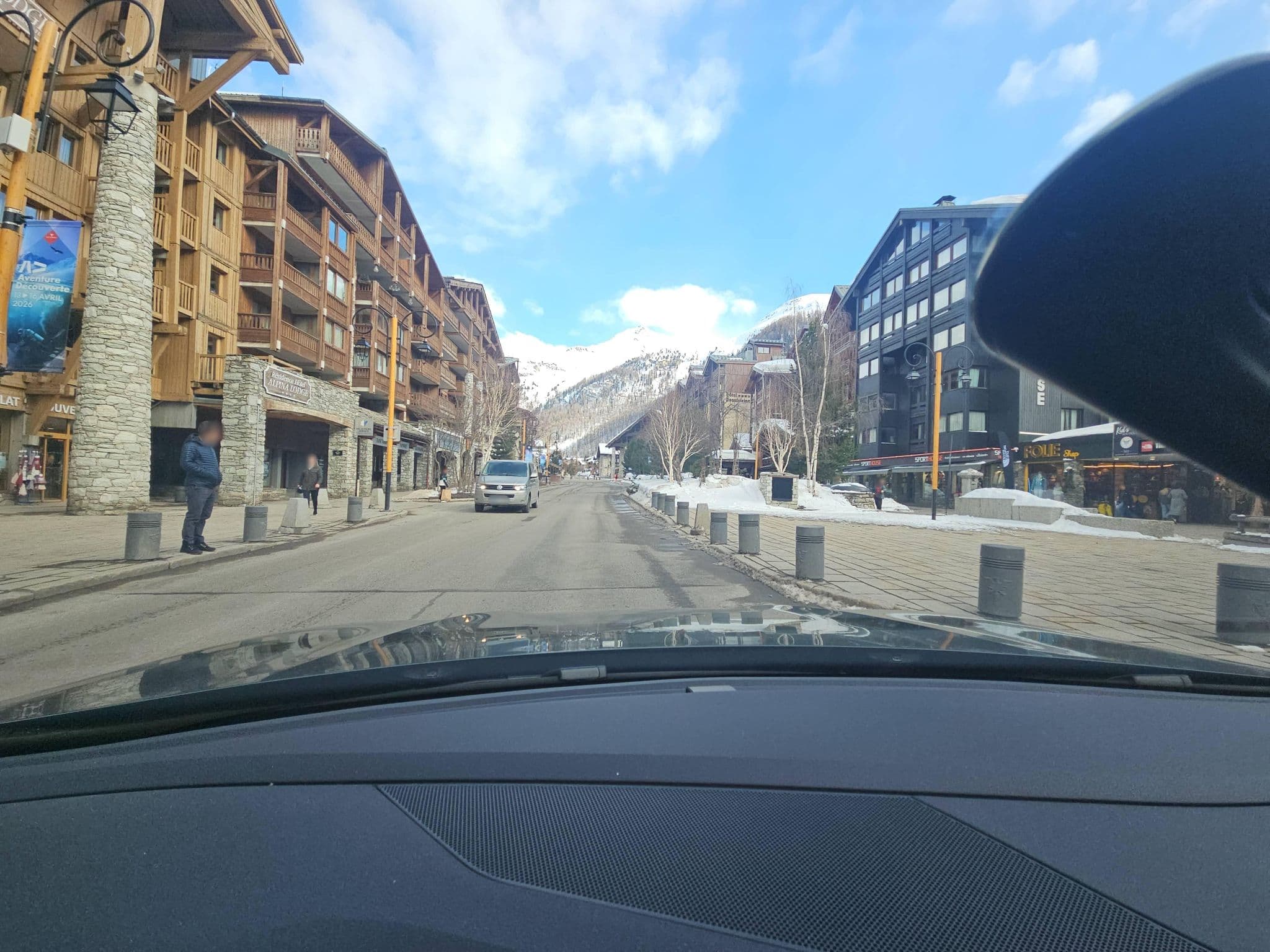 Street view near Hôtel Avenue Lodge, Val-d'Isère — © toho (CC BY-SA · Mapillary)