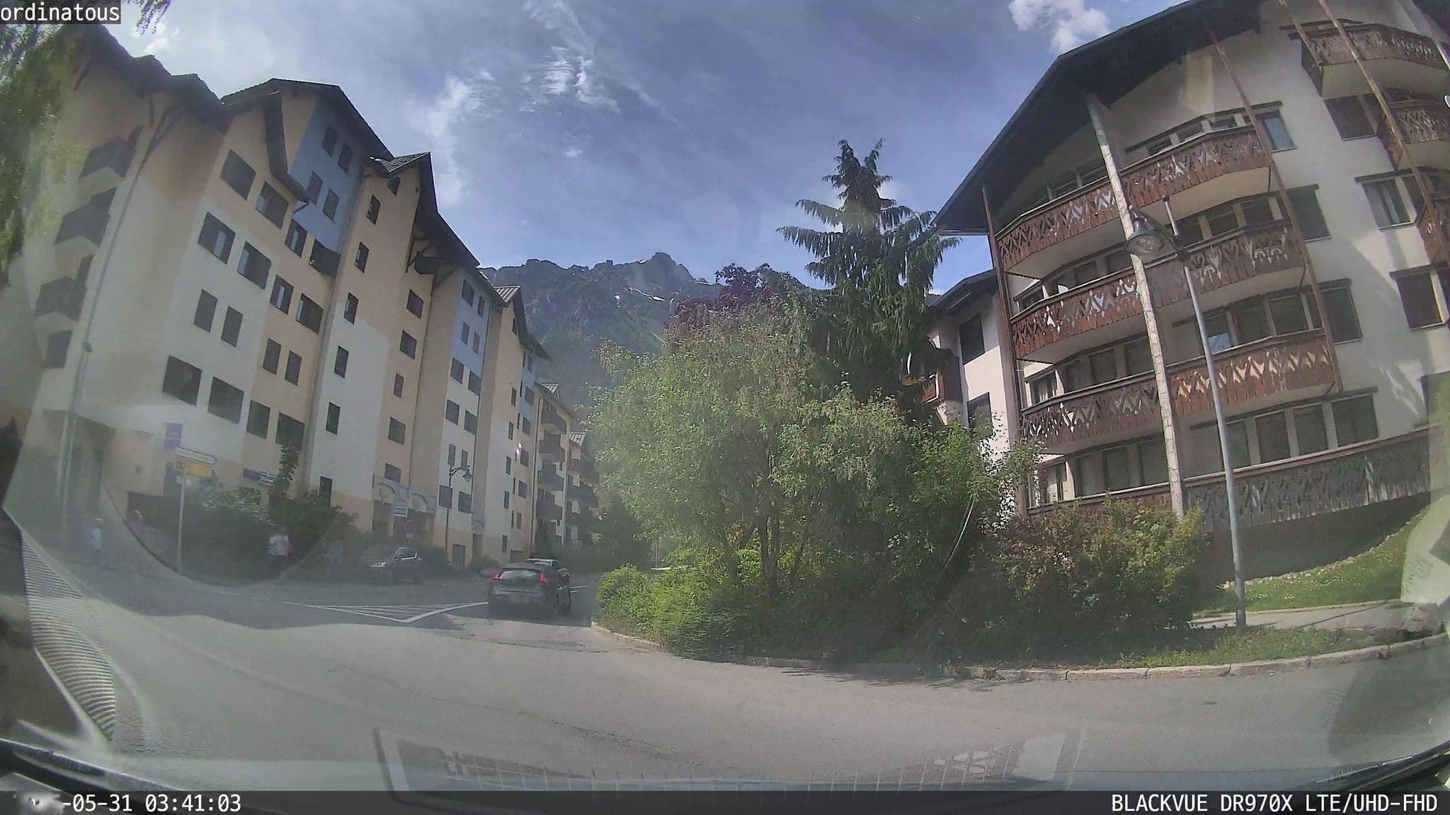Street view near Apartment Jonquille 2C, Chamonix-Mont-Blanc — © ordinatous (CC BY-SA · Mapillary)