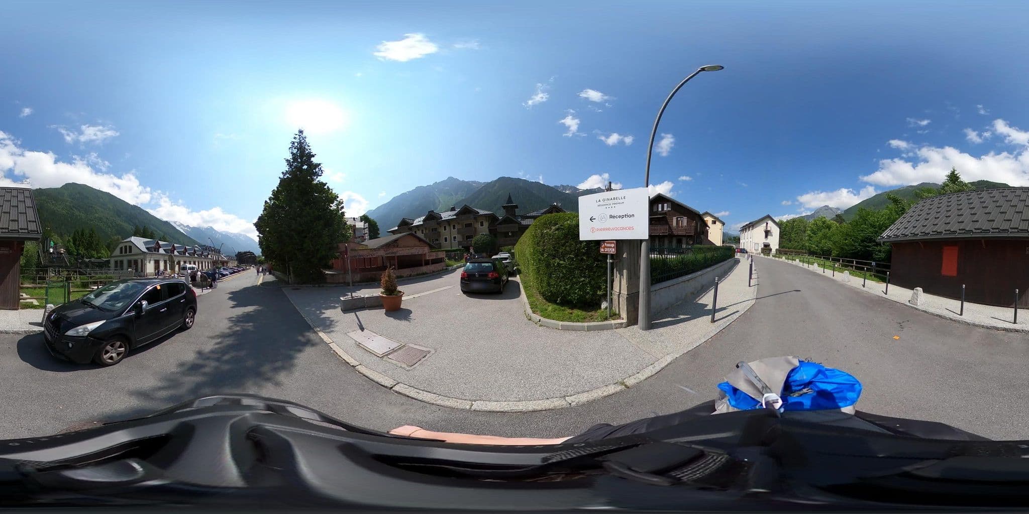 Street view near Ginabelle Apartments, Chamonix-Mont-Blanc — © ordinatous (CC BY-SA · Mapillary)