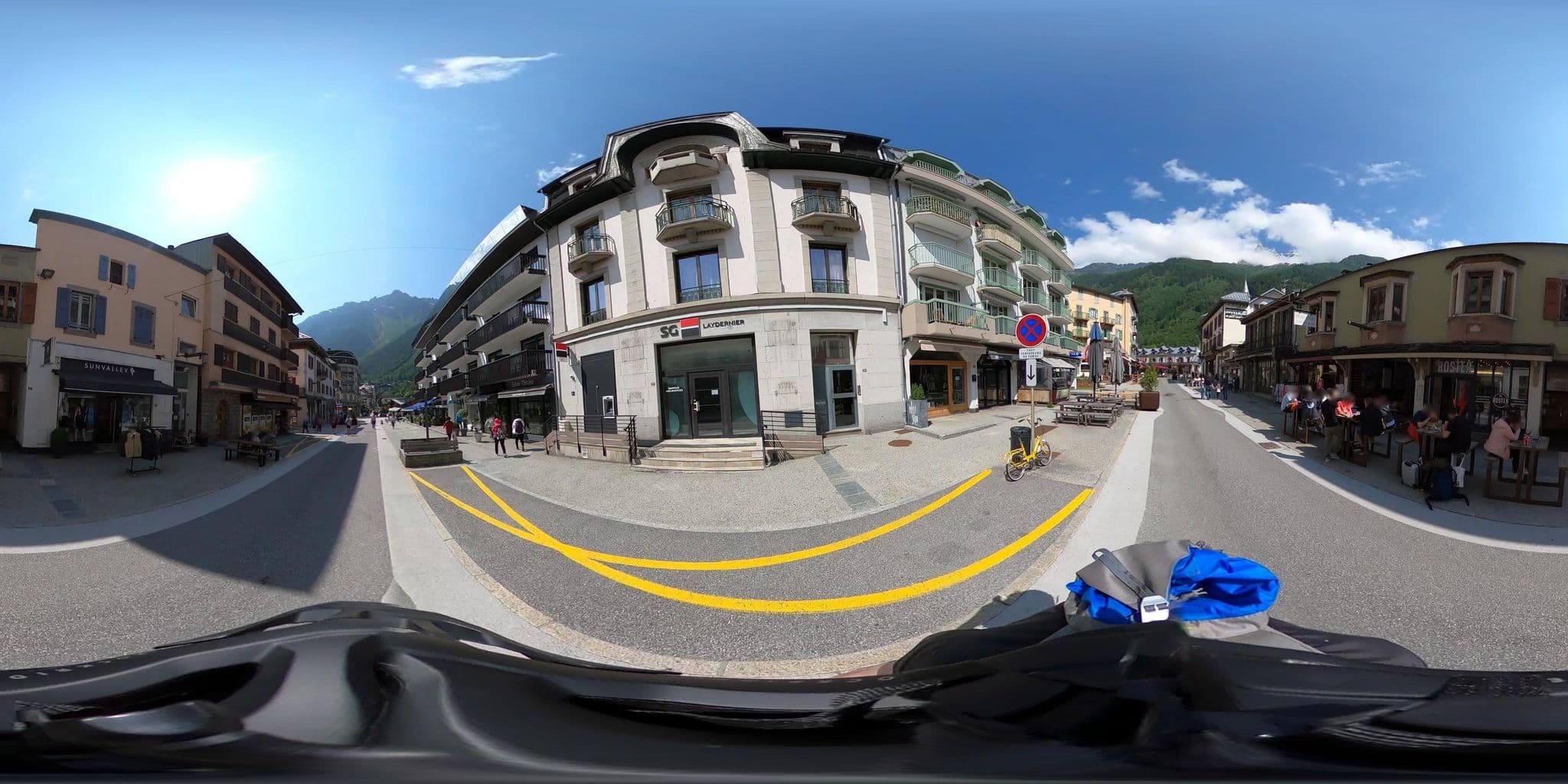 Street view near Apartment Mazot Loppe, Chamonix-Mont-Blanc — © ordinatous (CC BY-SA · Mapillary)