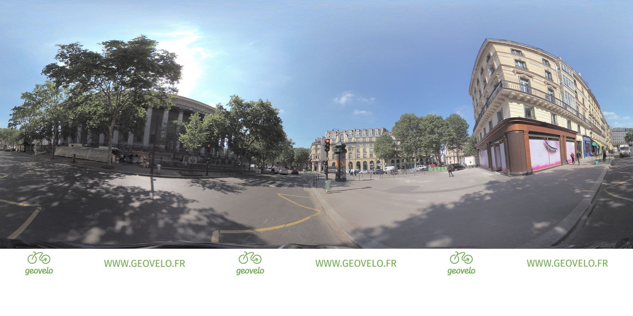 Street view near Hôtel Fauchon, Paris 08 Élysée