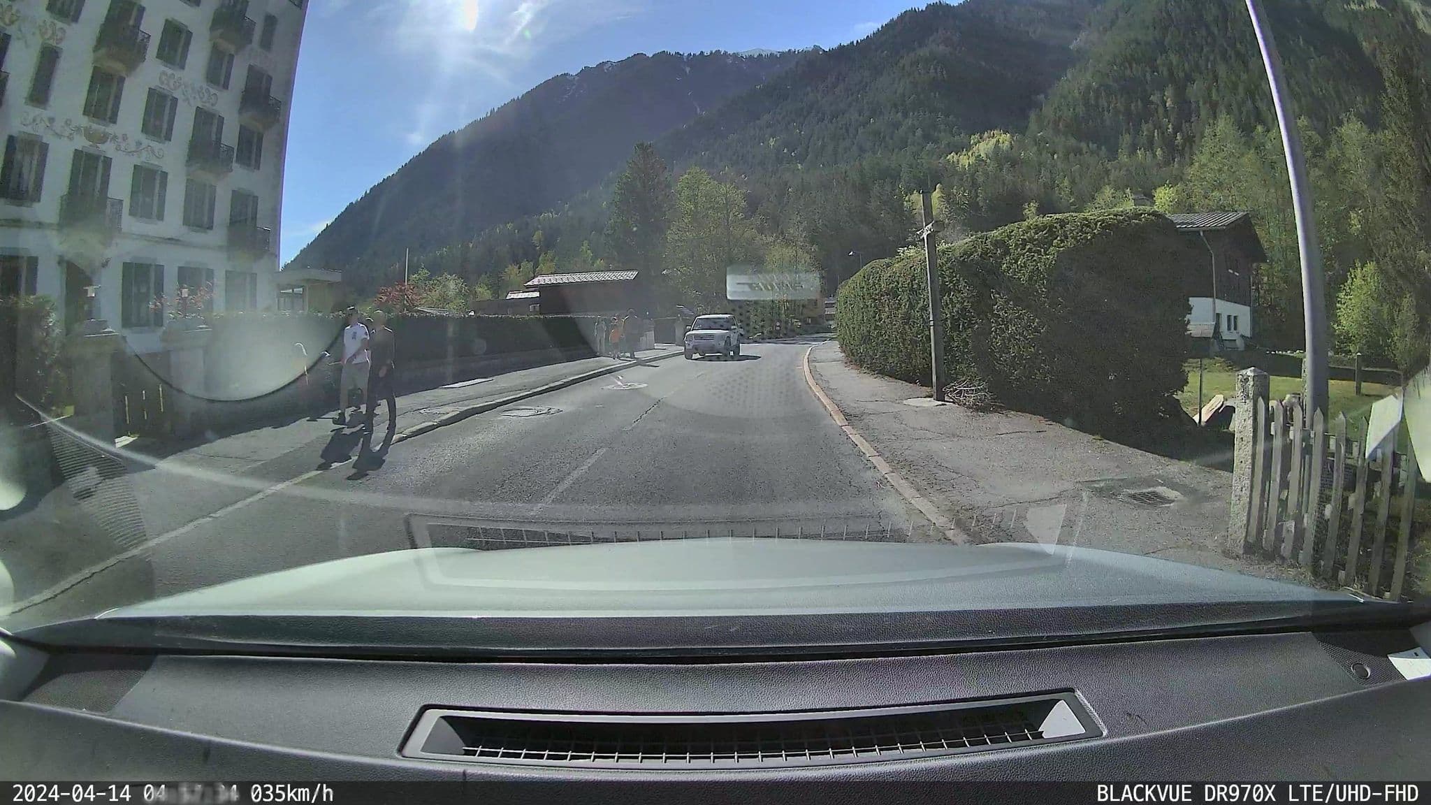 Street view near Maison Familiale de la Gendarmerie, Chamonix-Mont-Blanc — © ordinatous (CC BY-SA · Mapillary)