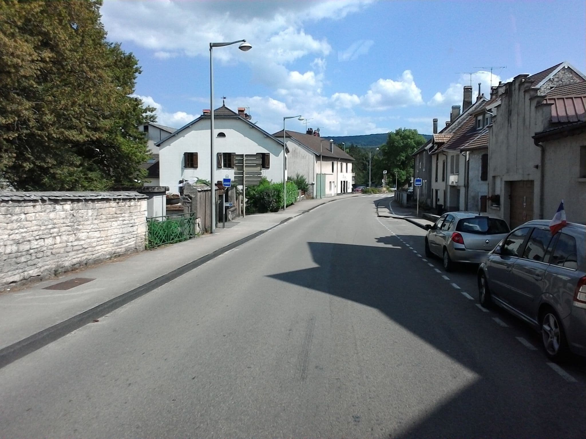 Street view near Sarl Grandmougin, Quingey — © mprins (CC BY-SA · Mapillary)
