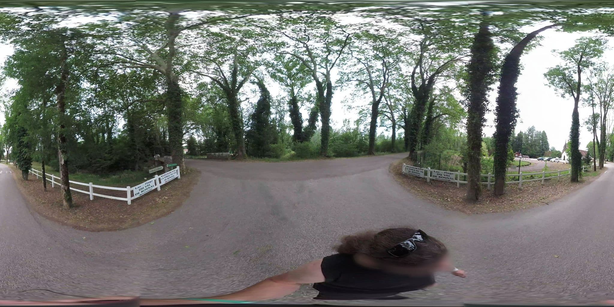 Street view near Les Cabanes des Grands Lacs, Rougemont — © eesger (CC BY-SA · Mapillary)