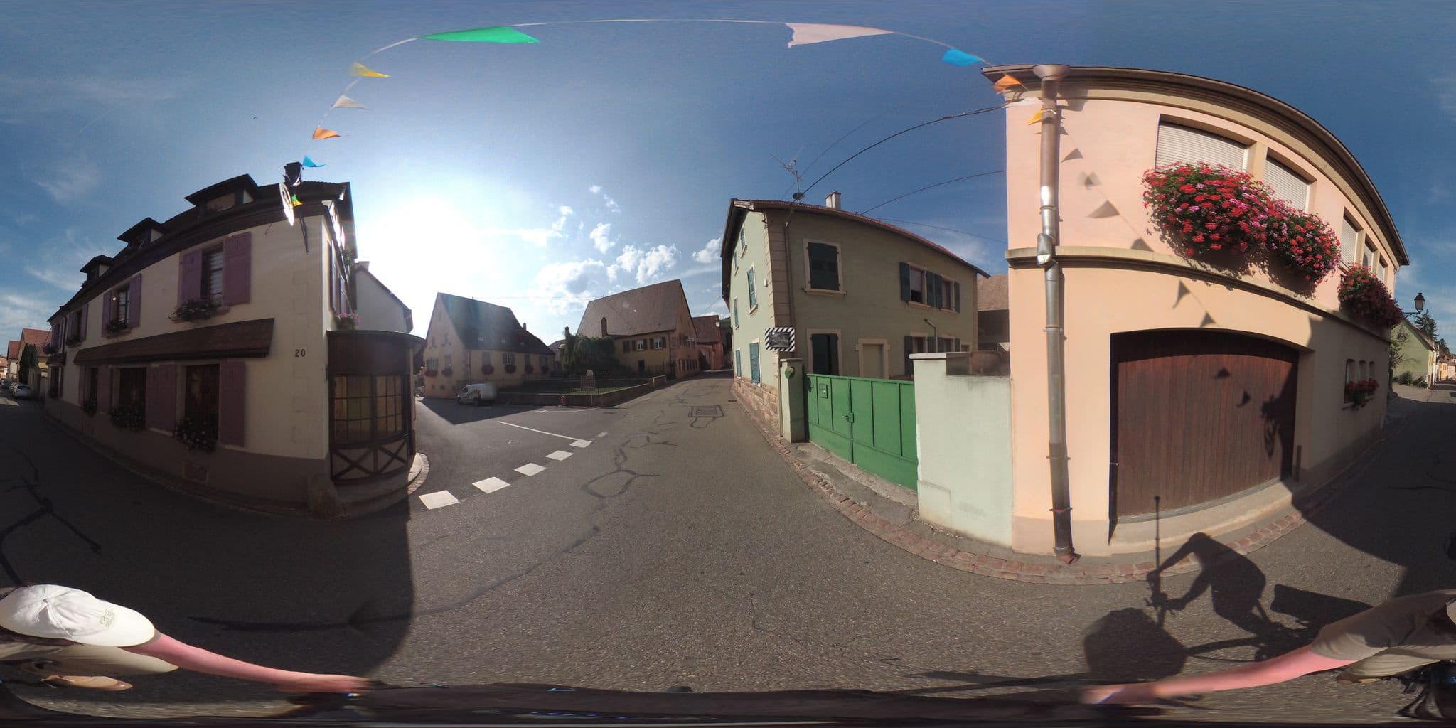 Street view near Auberge du Cheval Blanc, Soultzmatt — © geovelo (CC BY-SA · Mapillary)